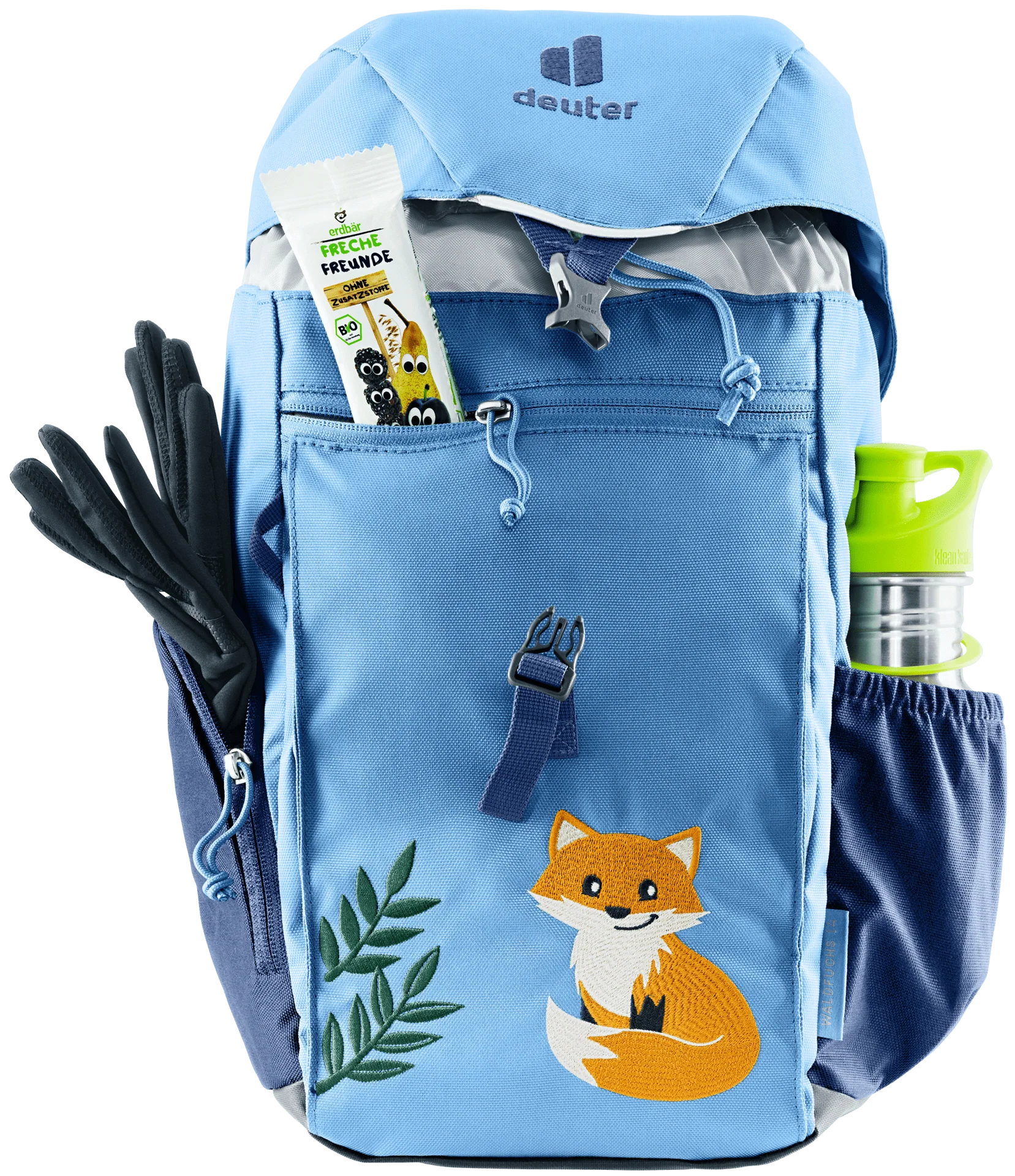Kinderrucksack Waldfuchs 14 - wave-nightblue - Image 3