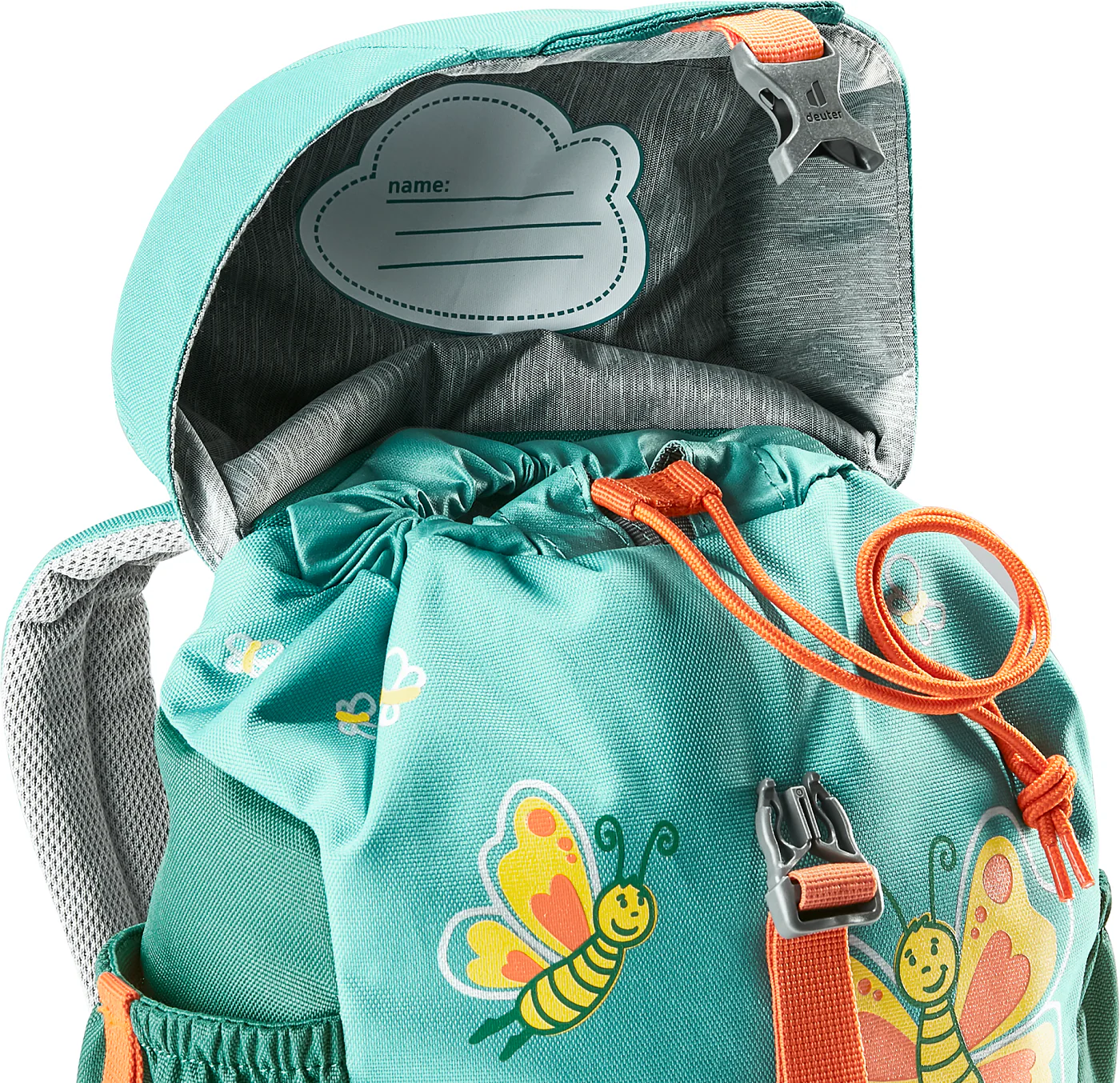 Schmusebär Kinderrucksack - Dustblue-Alpinegreen - Image 3
