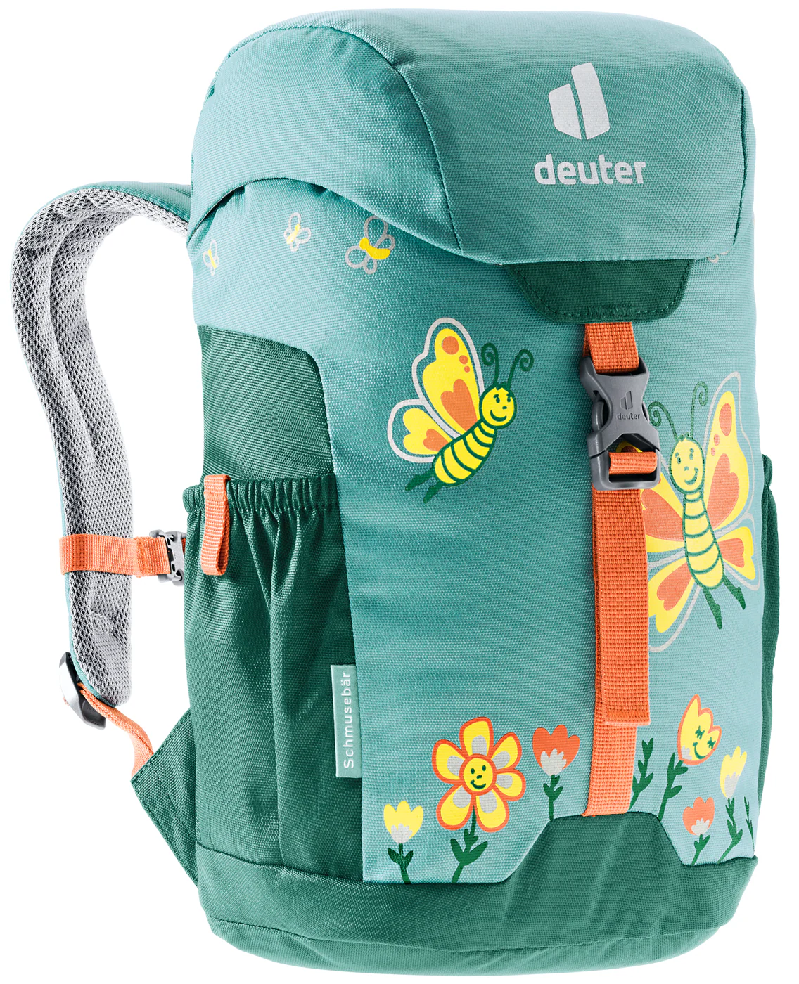Schmusebär Kinderrucksack - Dustblue-Alpinegreen - Image 4