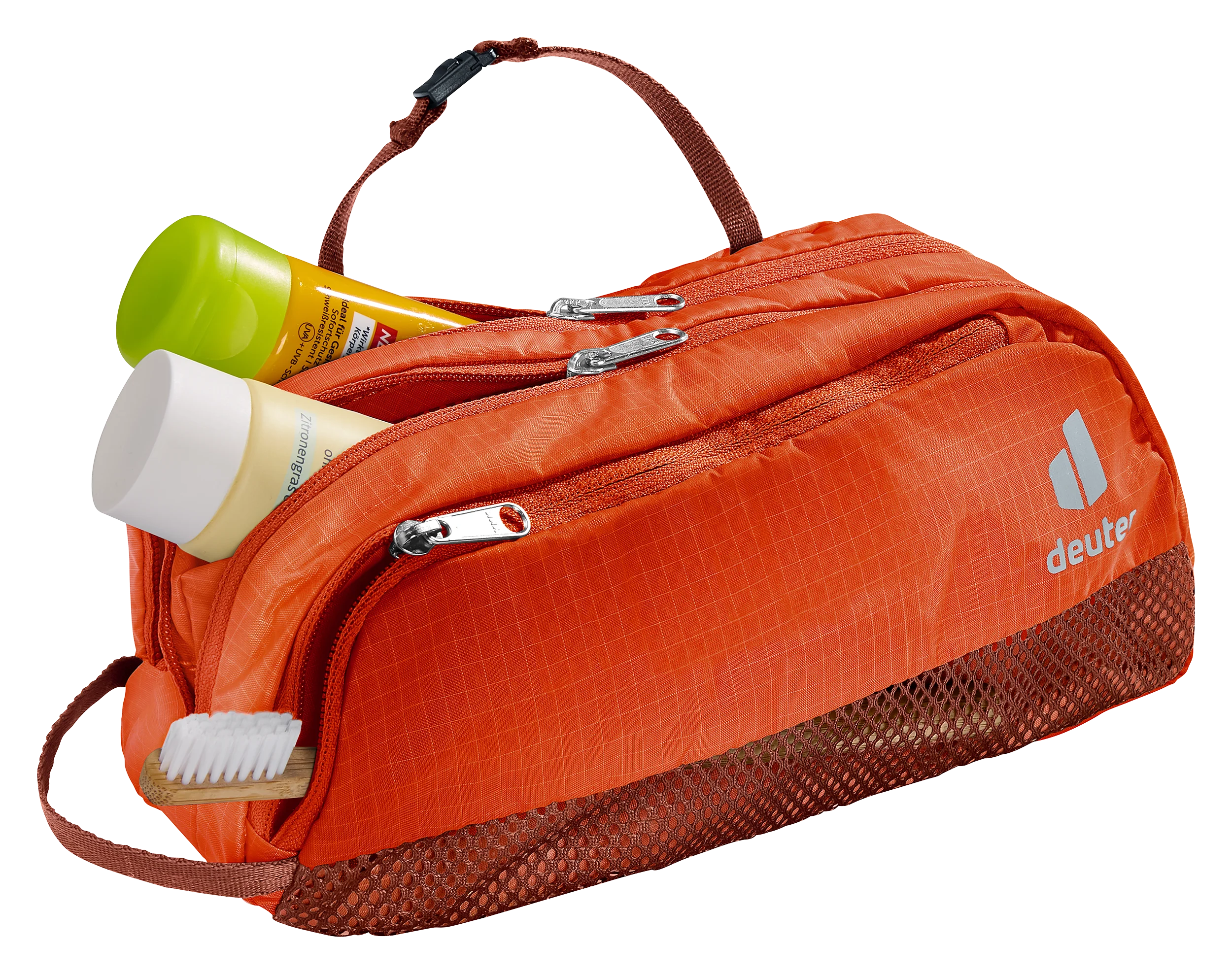 Wash Bag Tour III - papaya-redwood - Image 2