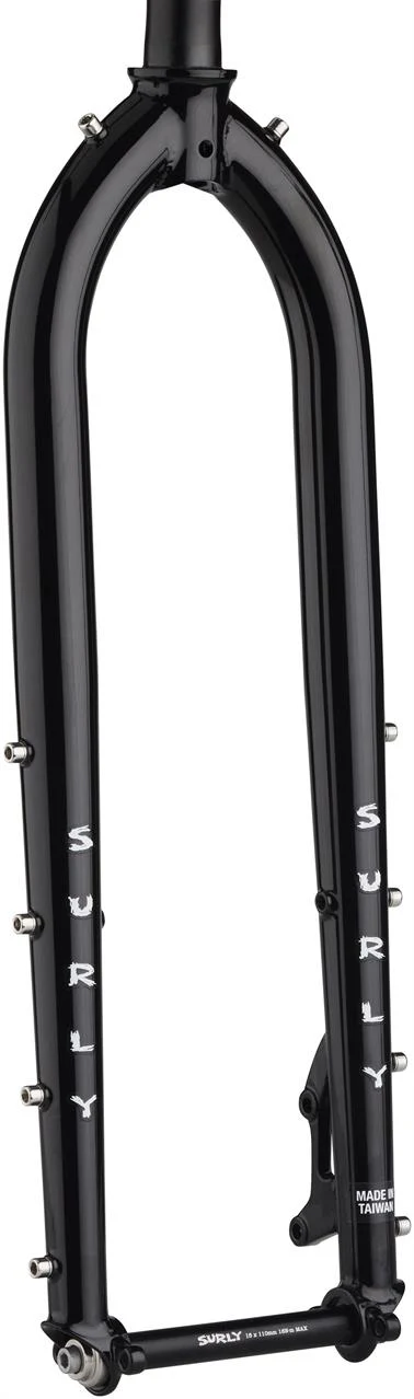 Dinner Fork Stahlgabel, 27,5"/29", 15x110 mm - Black