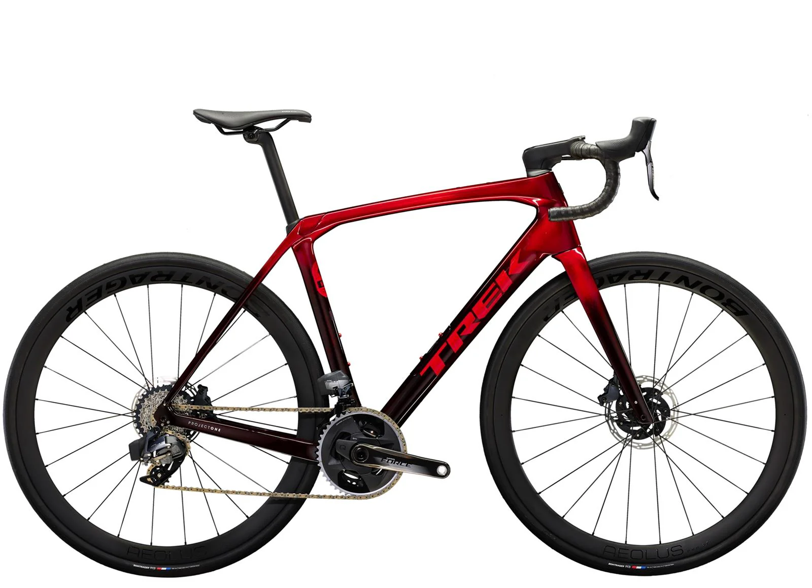 Domane SLR 7 eTap Gen 4 Metallic Red Smoke to Red Carbon Smoke
