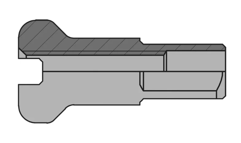Standard Messing-Nippel 2mm Durchmesser - 100 Stück - silber - Image 2