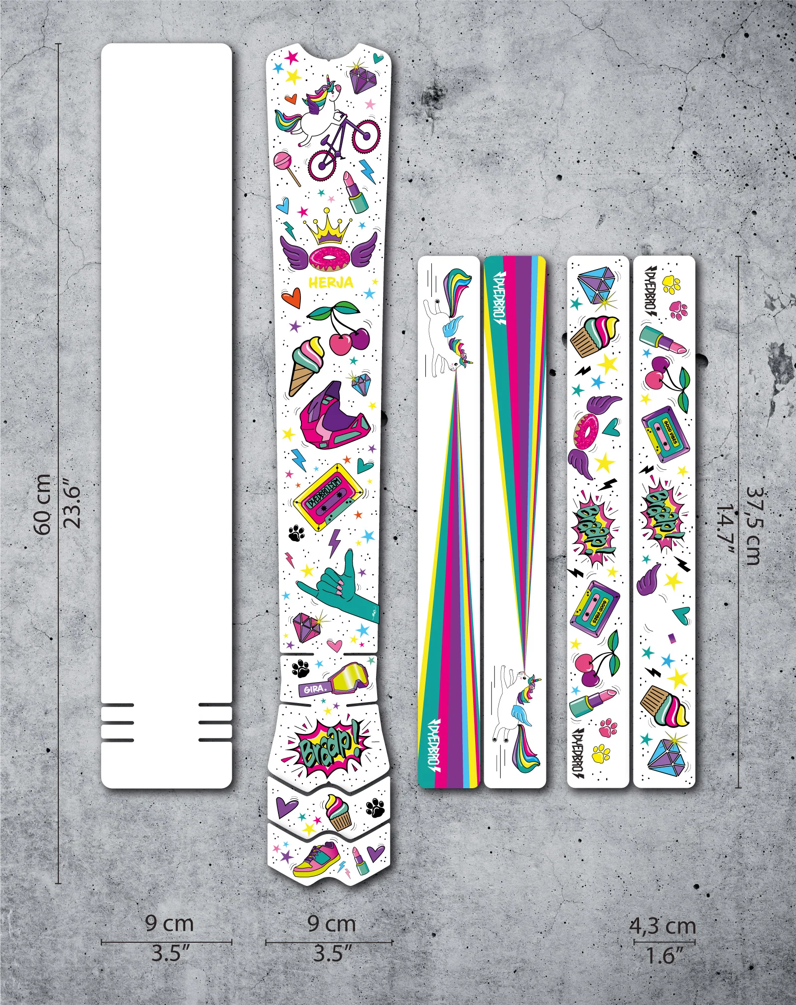 Rahmenschutz Kit - Unicorn