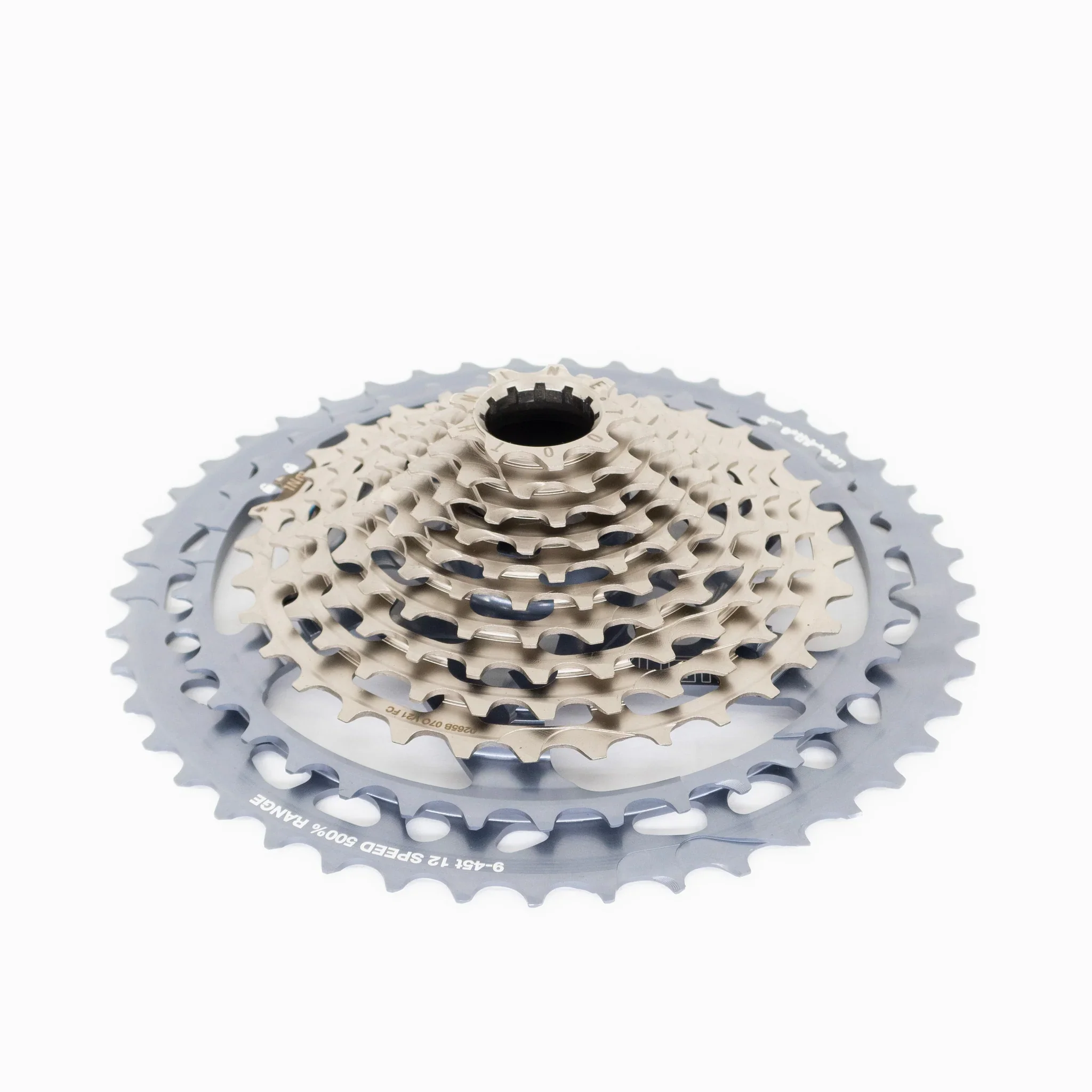 Helix Race Gravel Kassette 12-fach - 9-45 Zähne - nickel grey - Image 2