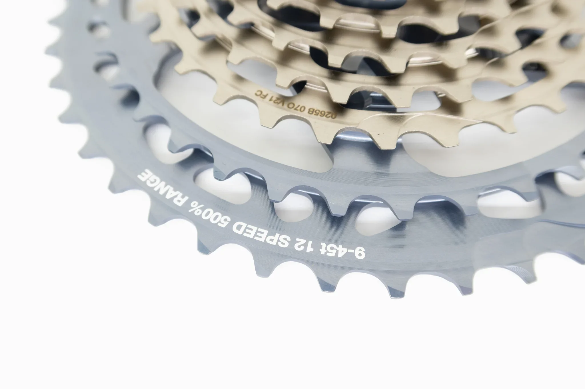 Helix Race Gravel Kassette 12-fach - 9-45 Zähne - nickel grey - Image 3