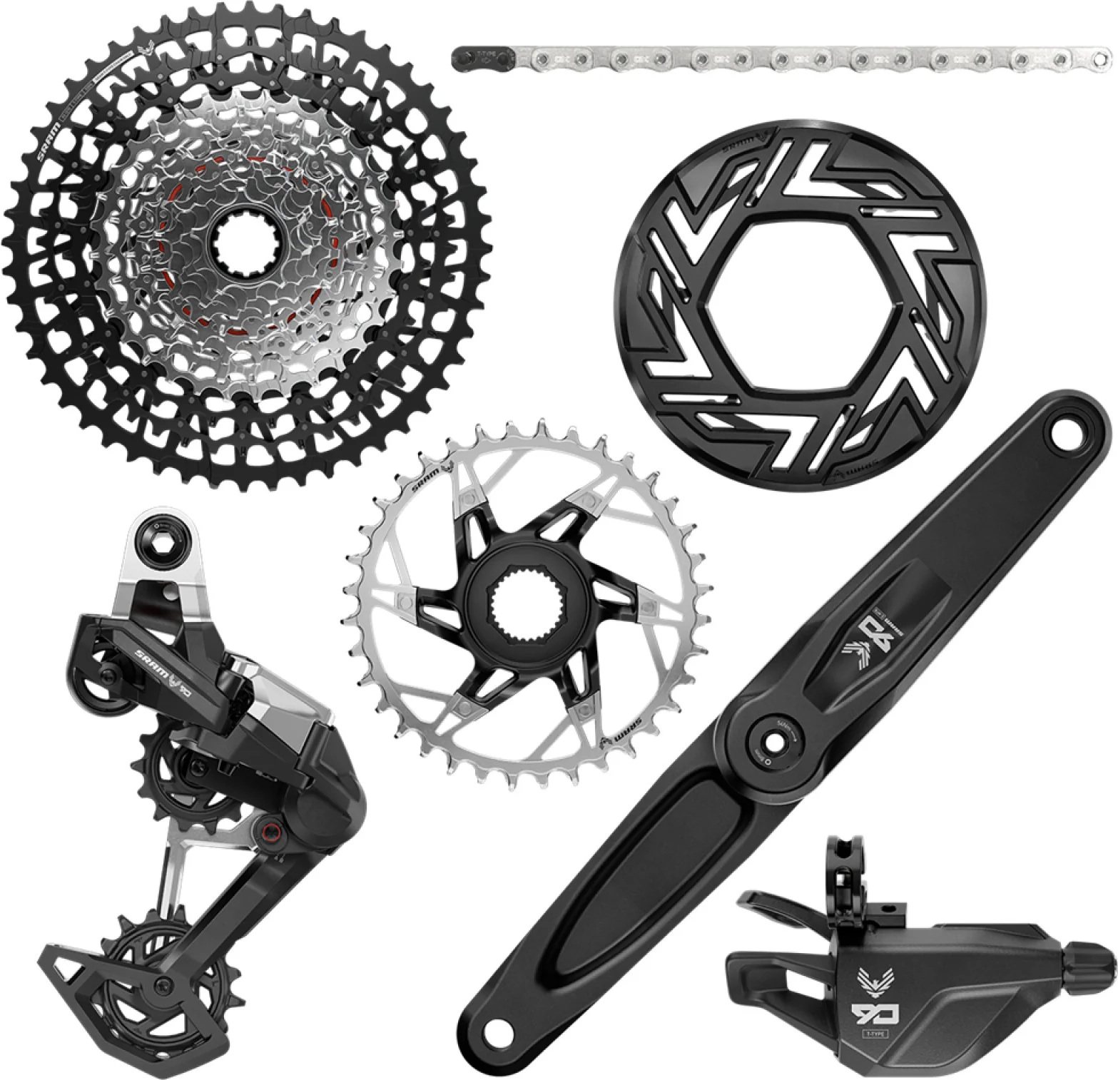 Eagle 90 T-Type E-MTB Kit, Bosch - schwarz