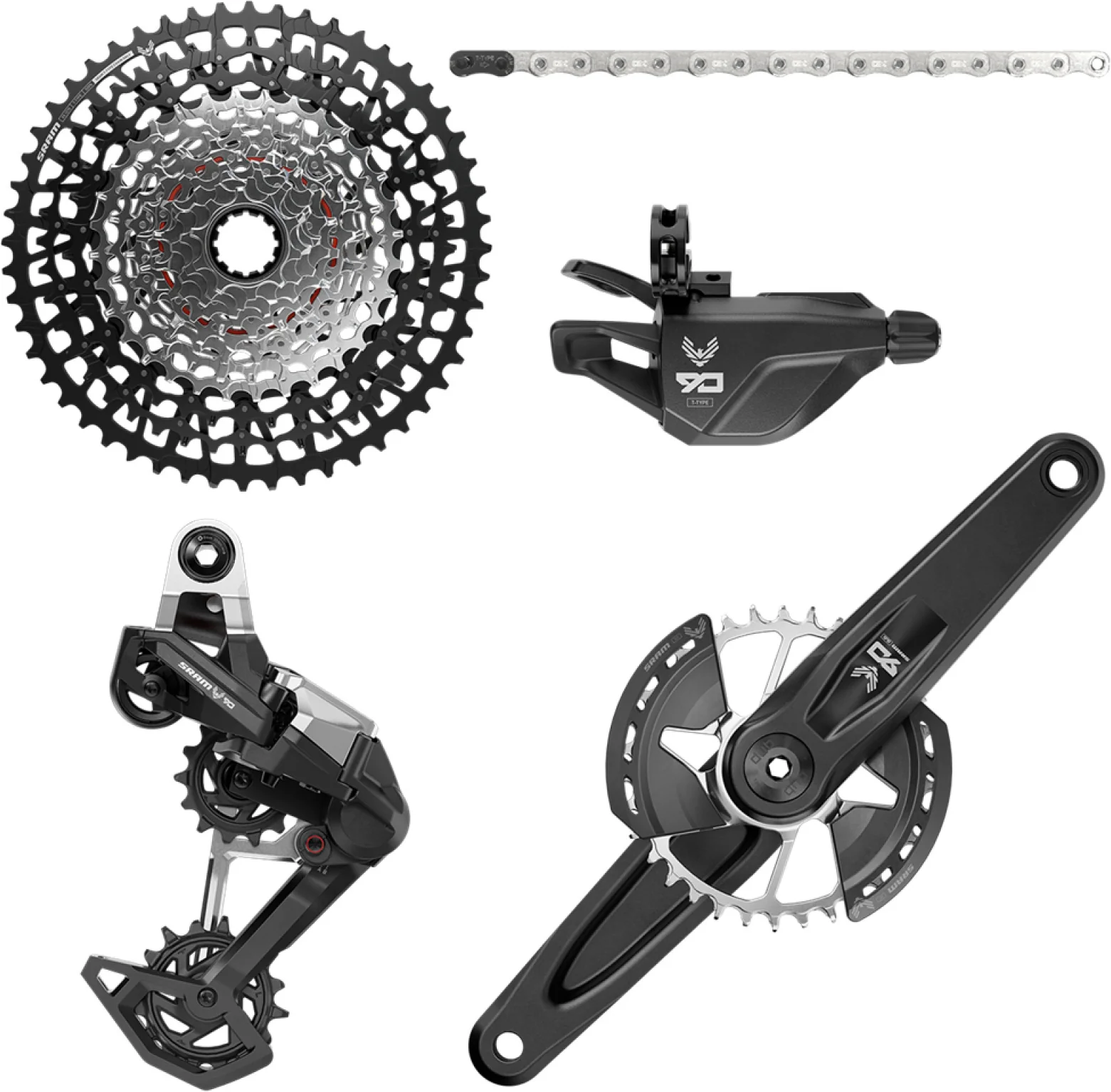 Eagle 90 T-Type MTB Kit - schwarz - Image 2