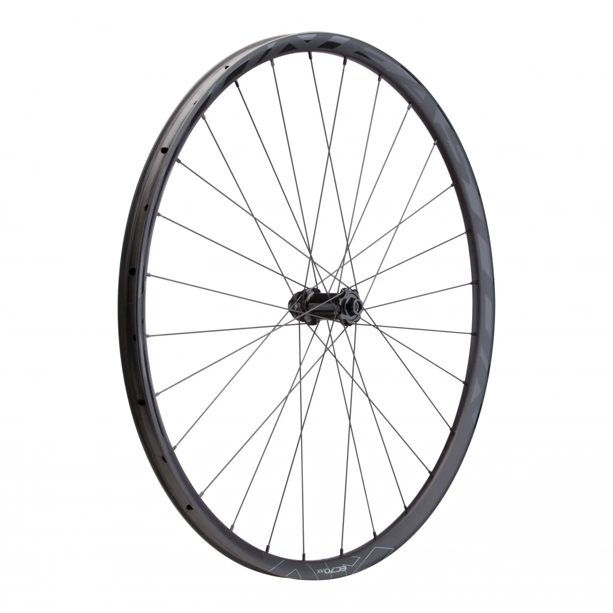 Laufrad EC70 AX Front 700c - 15x100 - Schwarz