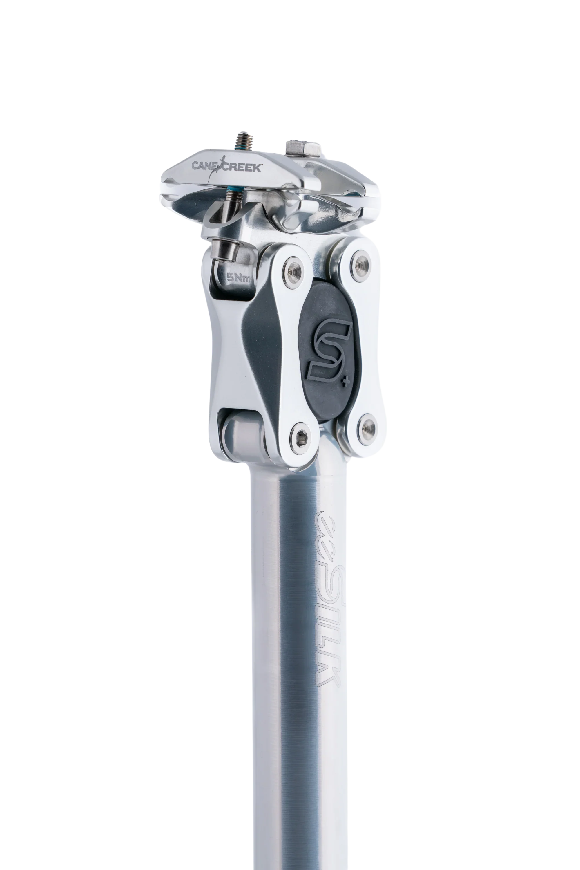 eeSilk+ Sattelstütze, 27.2 mm, 387 mm - Silver - Image 3