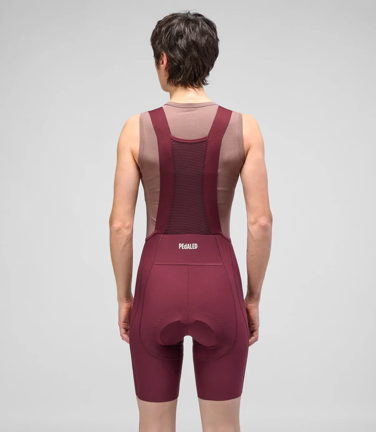 Element Bib Shorts Women´s - Burgundy - Image 4