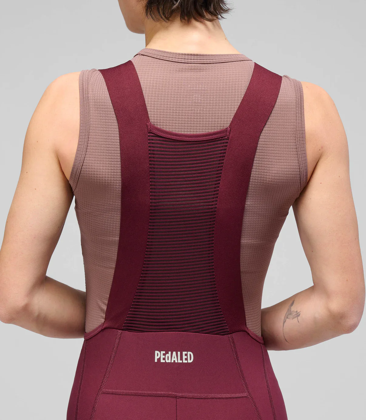 Element Bib Shorts Women´s - Burgundy - Image 5