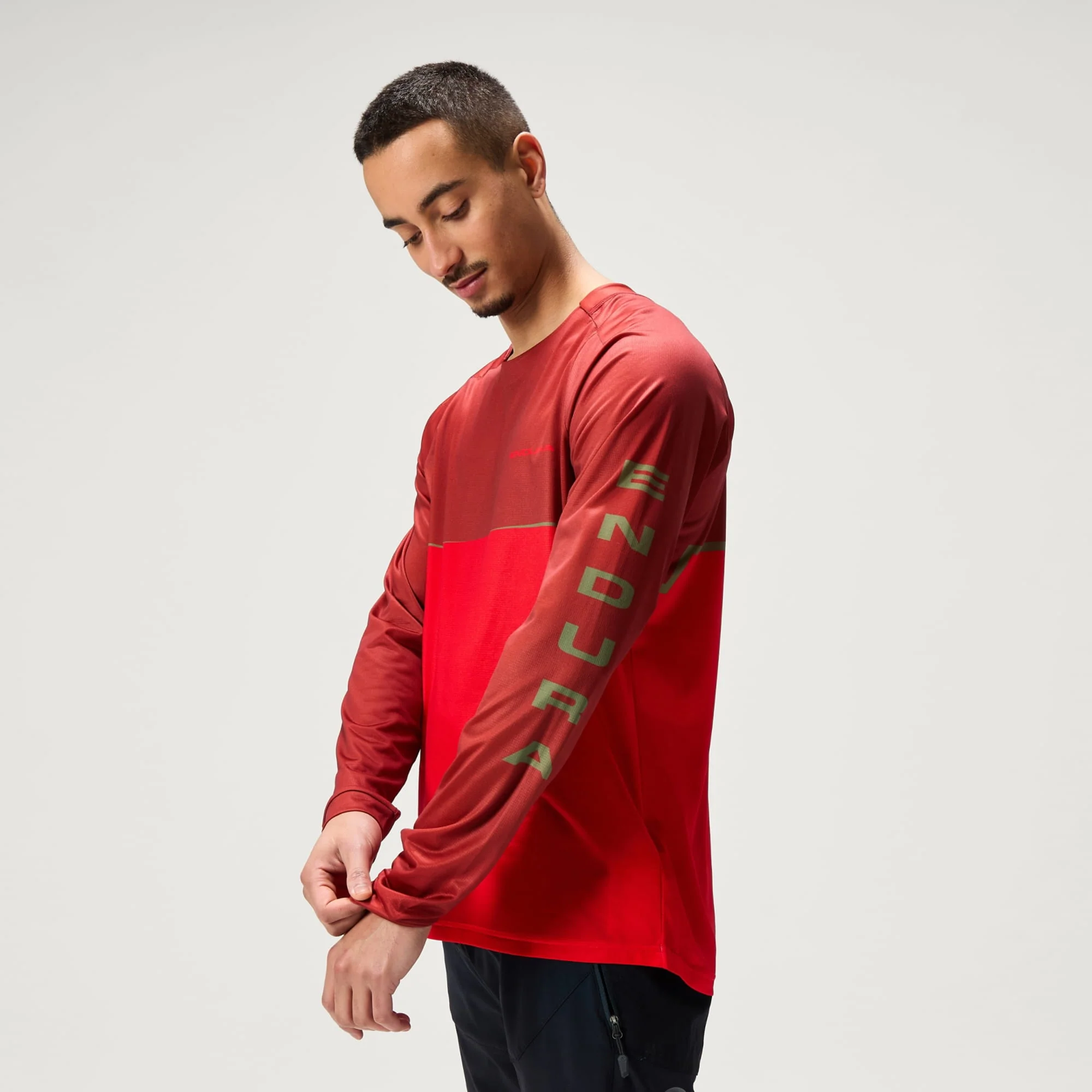 Core Printed Tee Jersey - Flame Red - Image 5