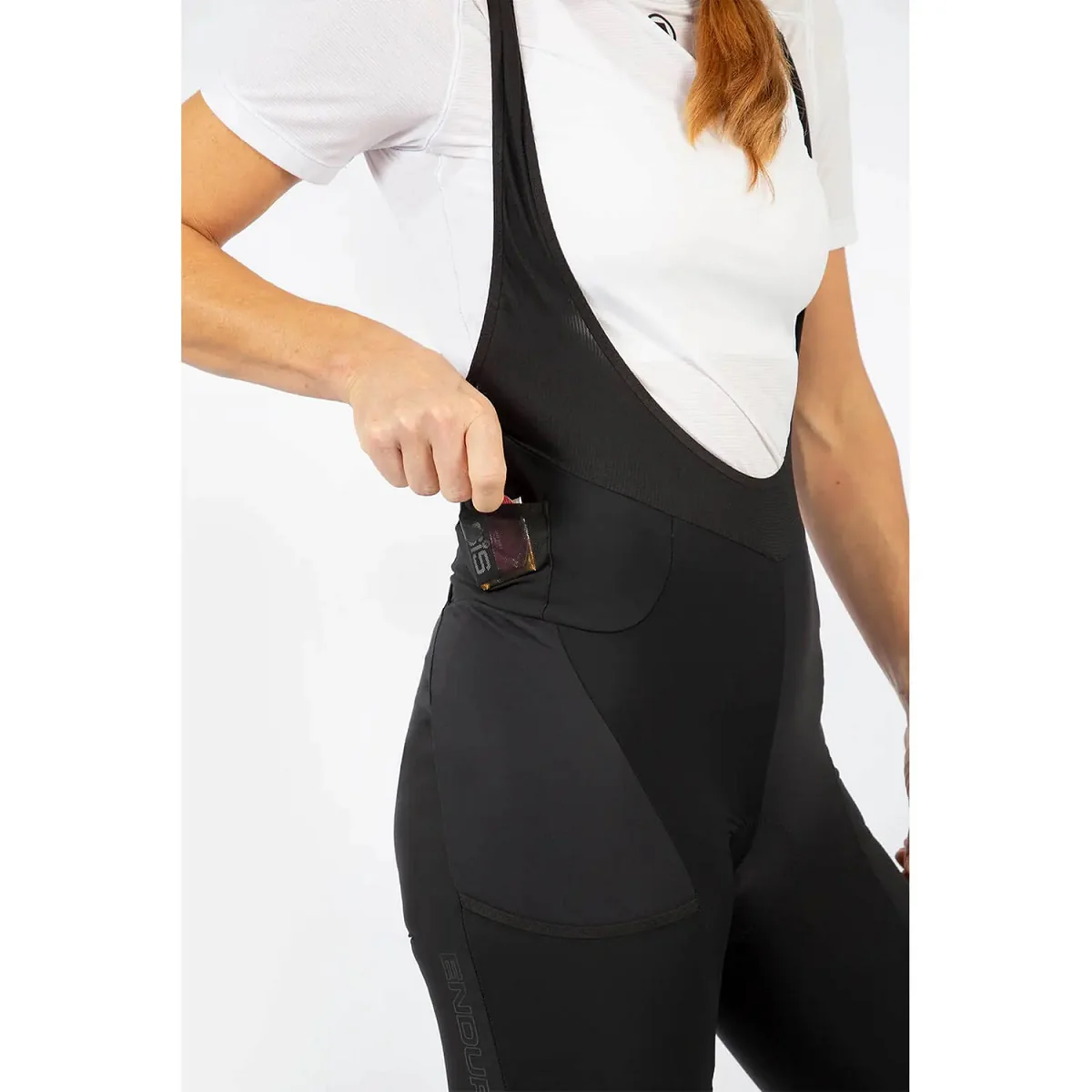 Damen GV500 Reiver Bibshort - Schwarz - Image 3