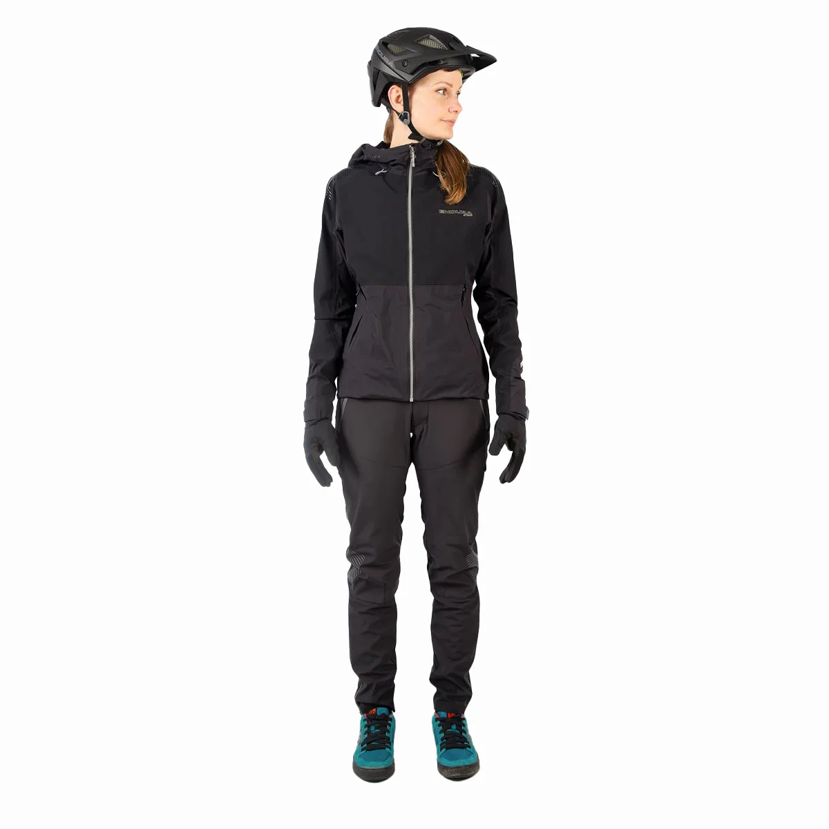 Damen MT500 Wasserdichte Jacke - Schwarz - Image 5