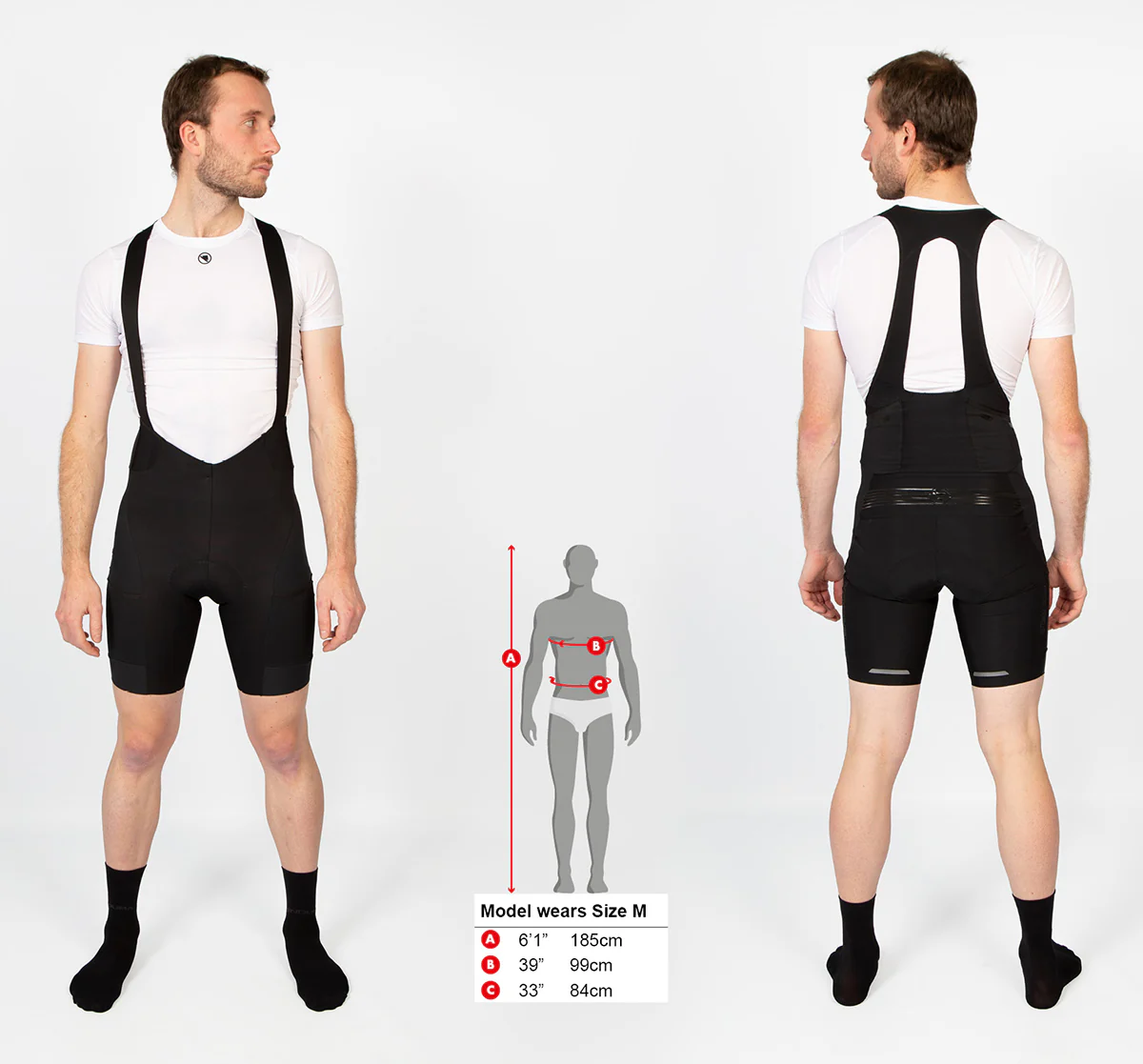 GV500 Reiver Bibshort - Schwarz - Image 6