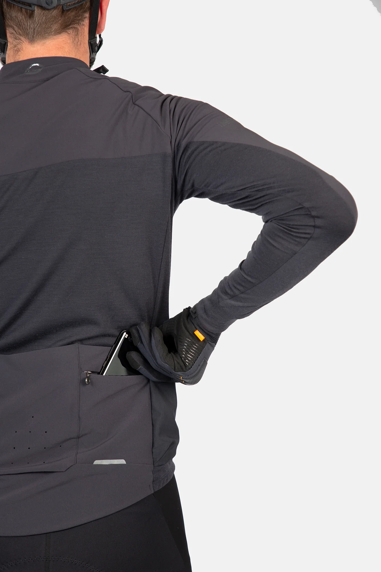 GV500 Trikot (langarm) - Schwarz - Image 4