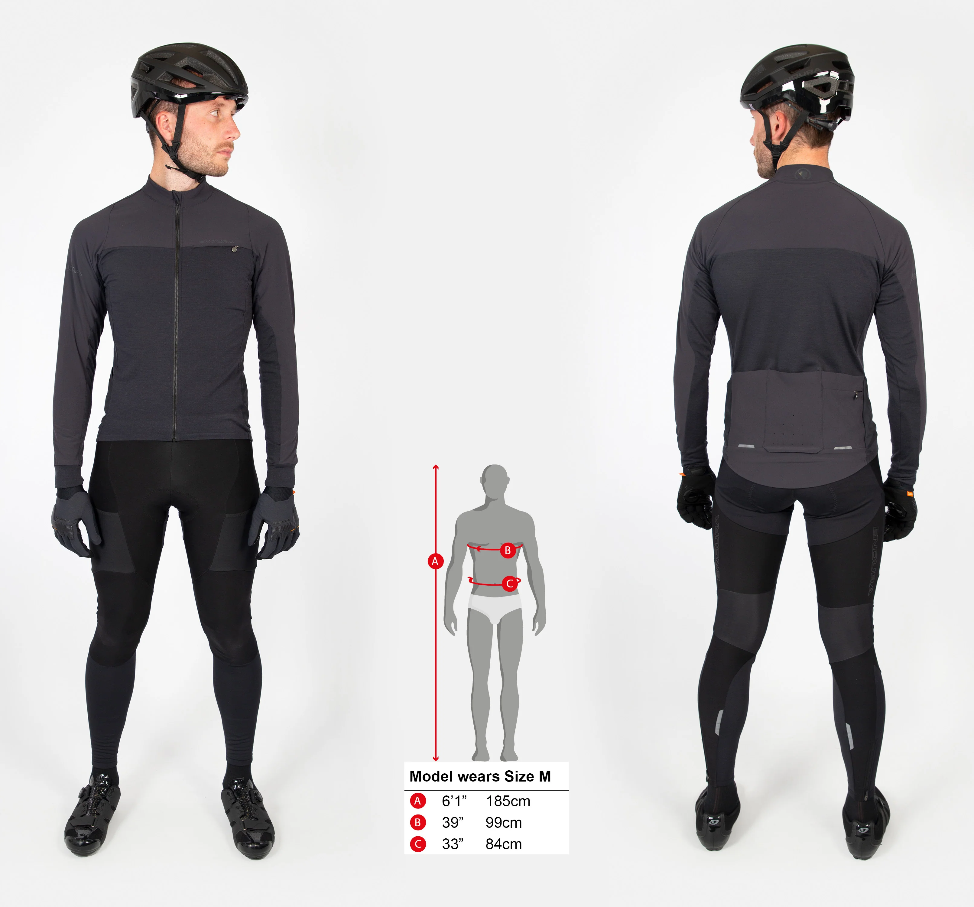 GV500 Trikot (langarm) - Schwarz - Image 8