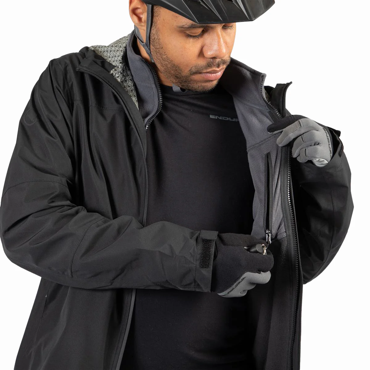 Hummvee 3-in-1 Wasserdichte Jacke - Schwarz - Image 10