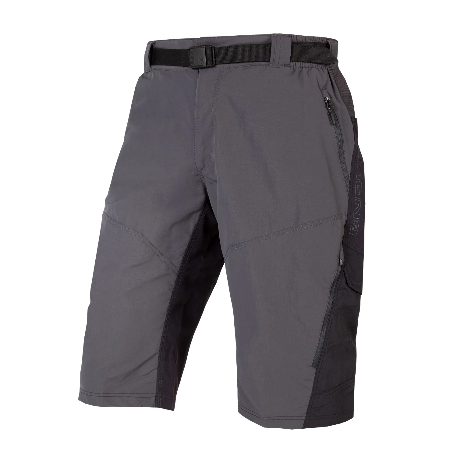 Hummvee Short mit Innenhose - Grau
