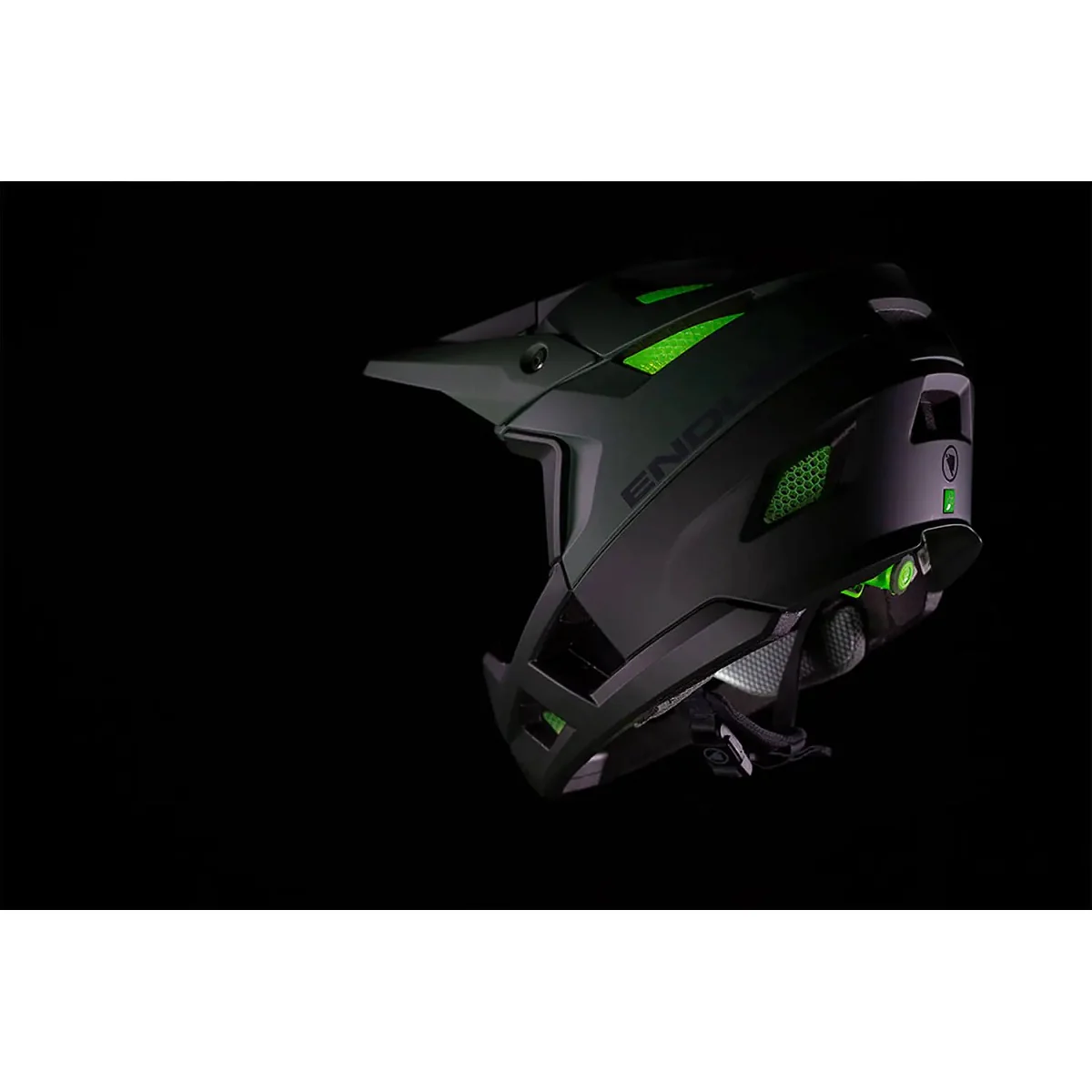 MT500 Full Face Helm - Electric Blue - Image 4