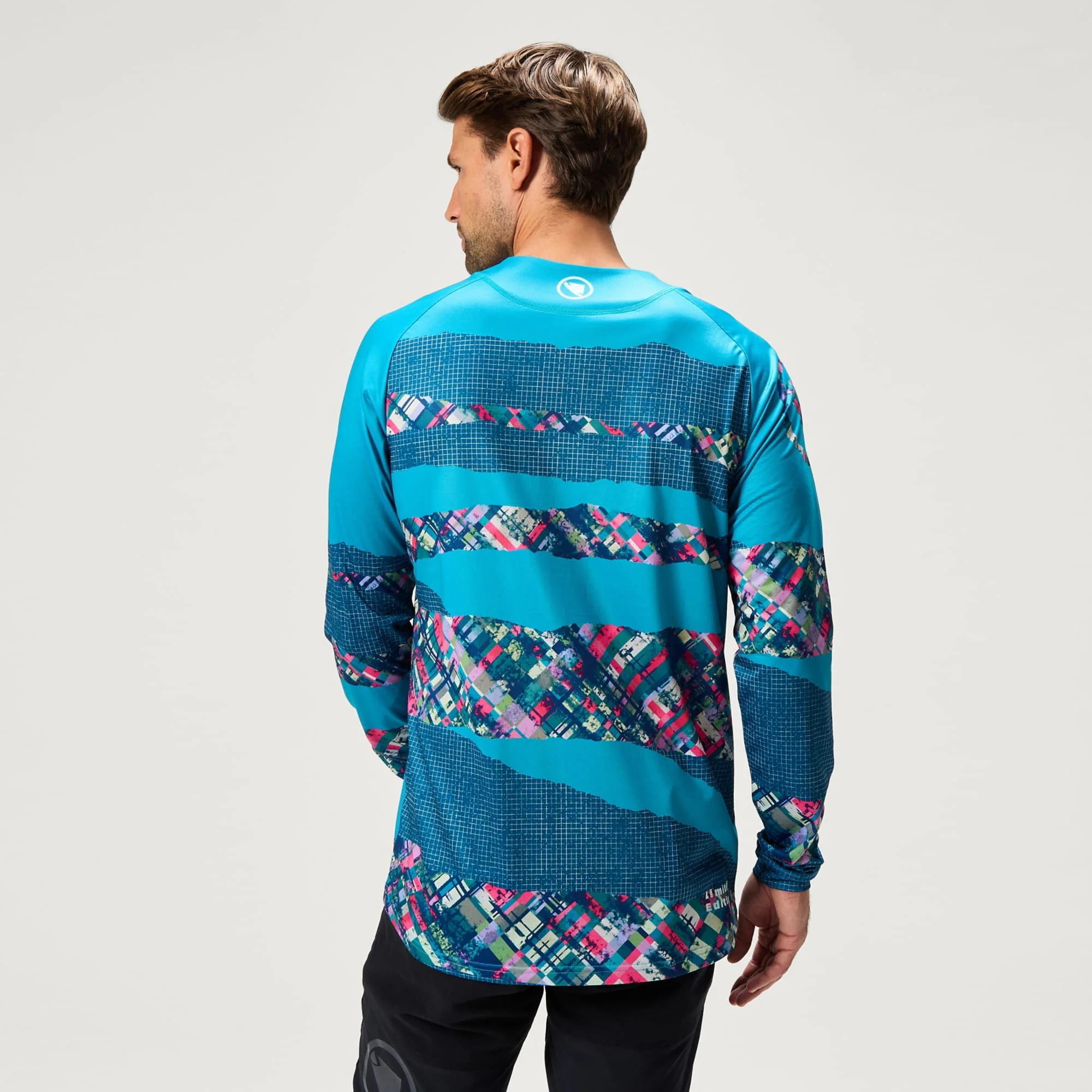 Patchwork LTD Printed Tee Jersey - Barra Blue - Image 2