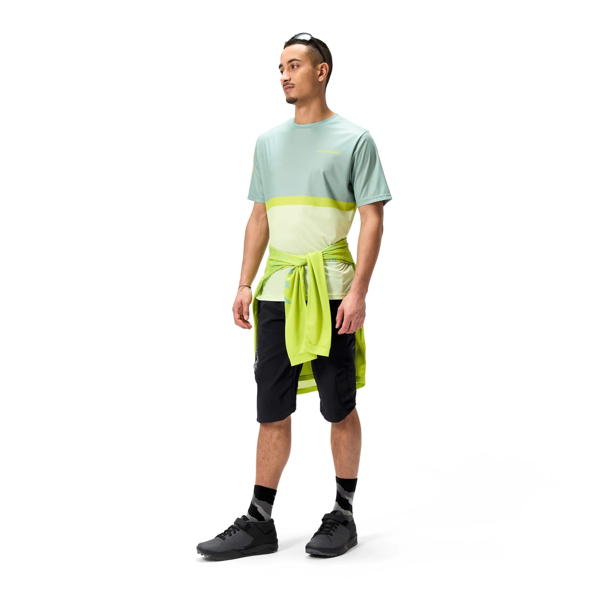 SingleTrack Core T-Shirt II - Loch Green - Image 5