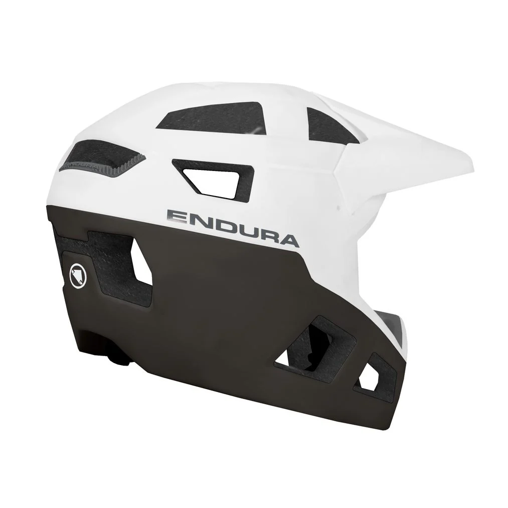 SingleTrack Full Face MiPS® Helm - Weiß - Image 2