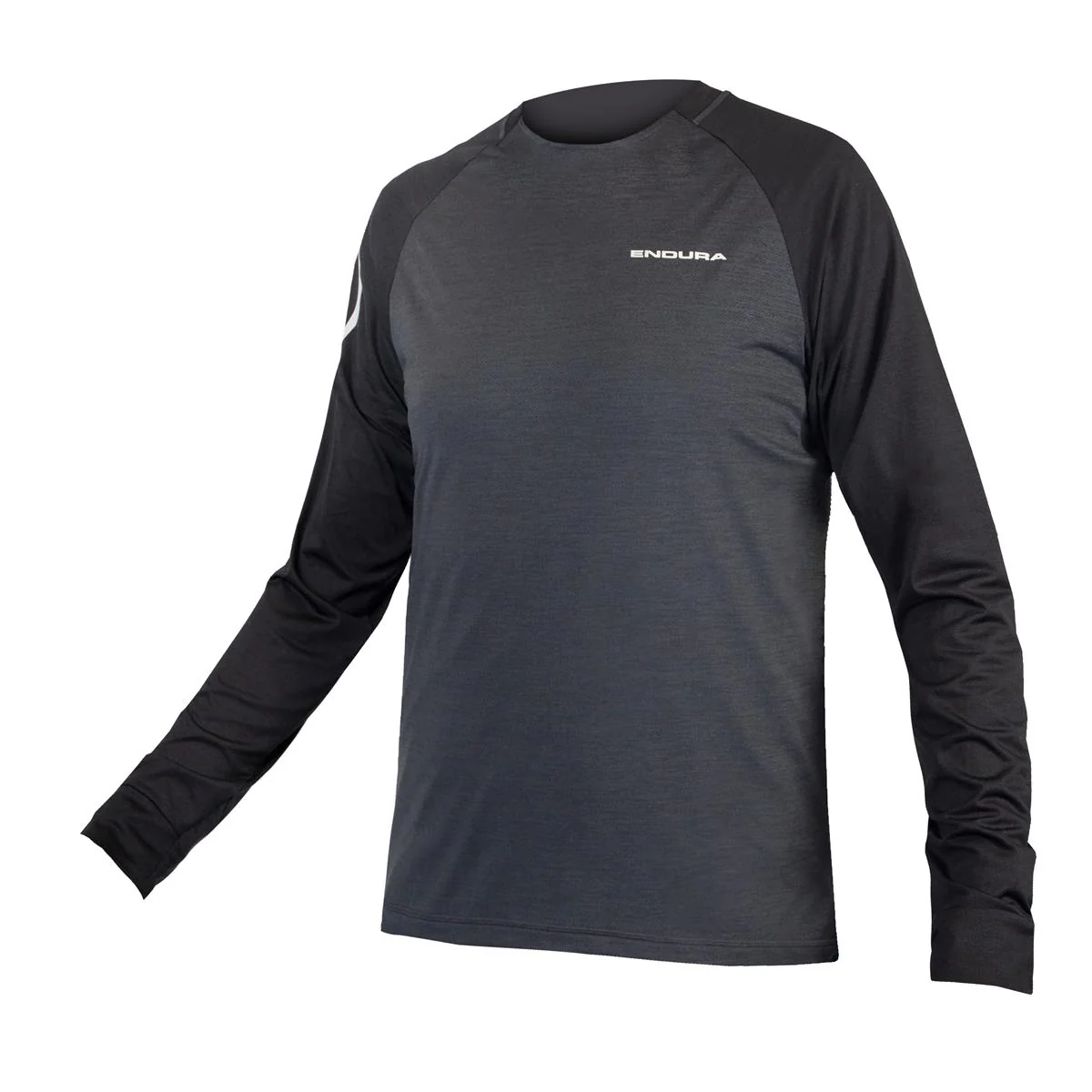 SingleTrack Trikot (langarm) - Zinn-Grau
