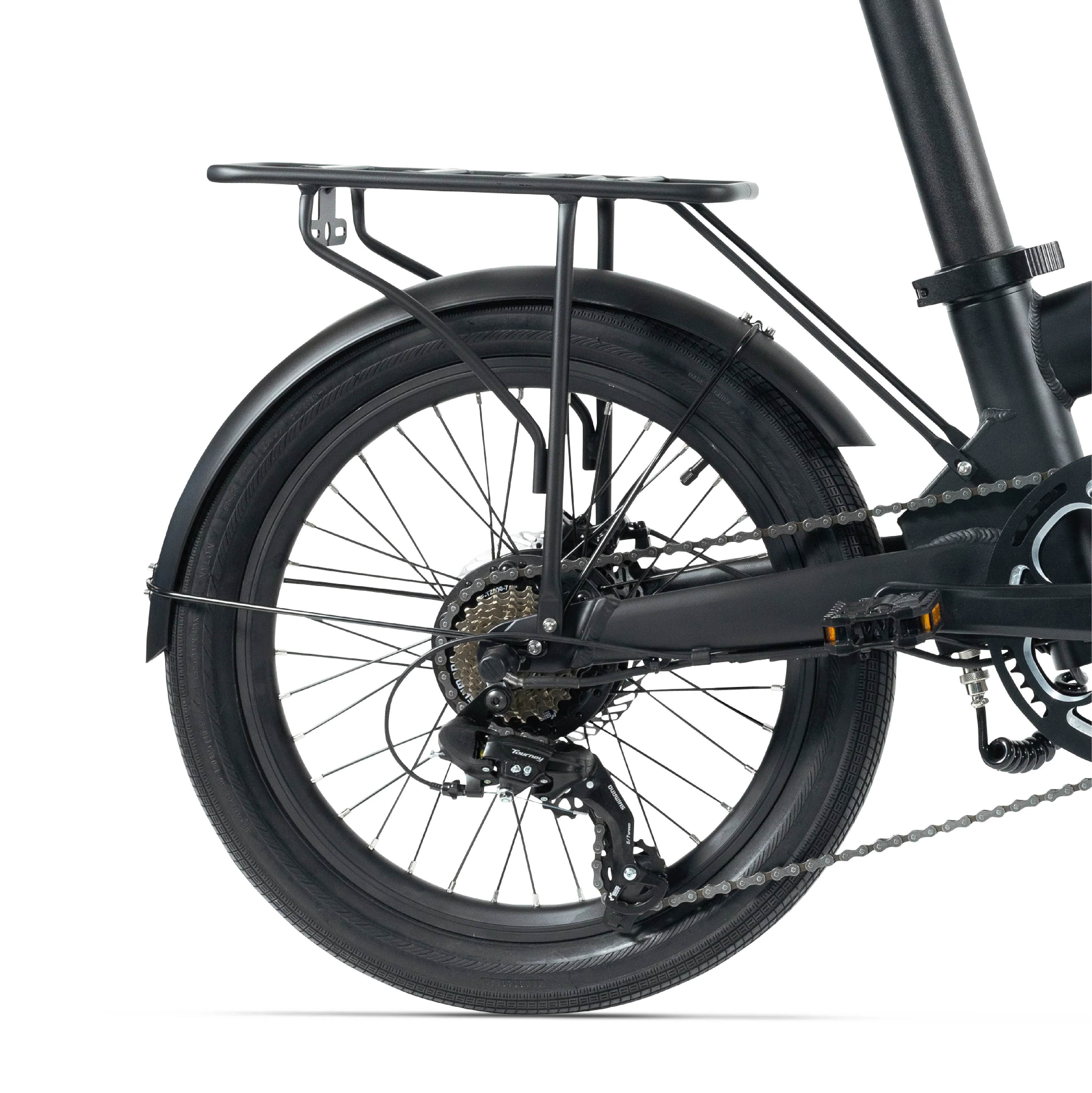 Fahrradgepäckträger 20 Zoll - schwarz