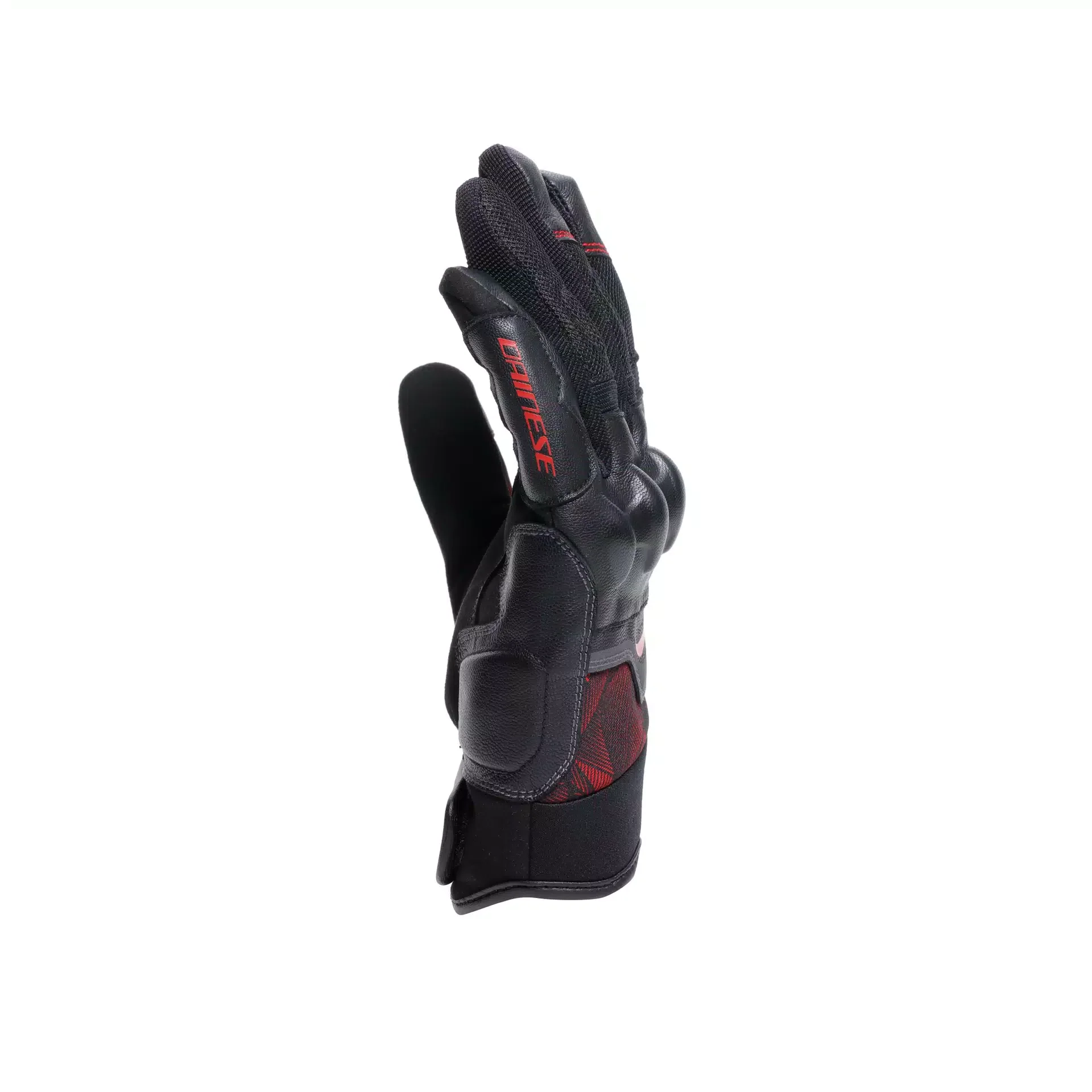 Ermex Gloves - Black/Red-Lava - Image 4