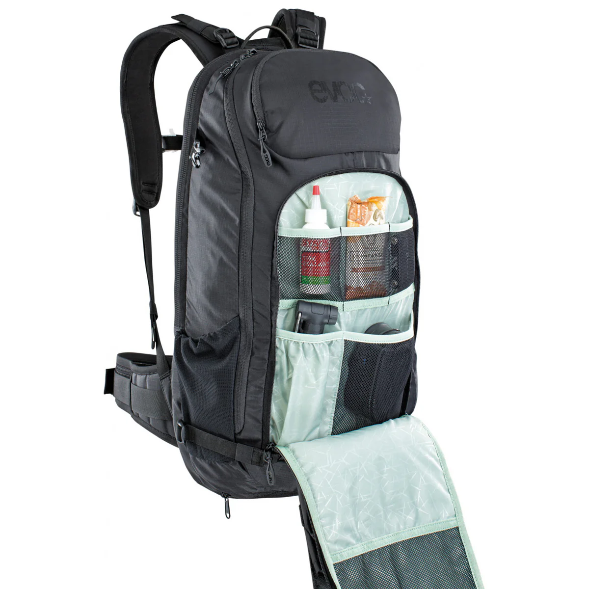FR Trail E-Ride Protektoren-Rucksack - Schwarz - Image 4