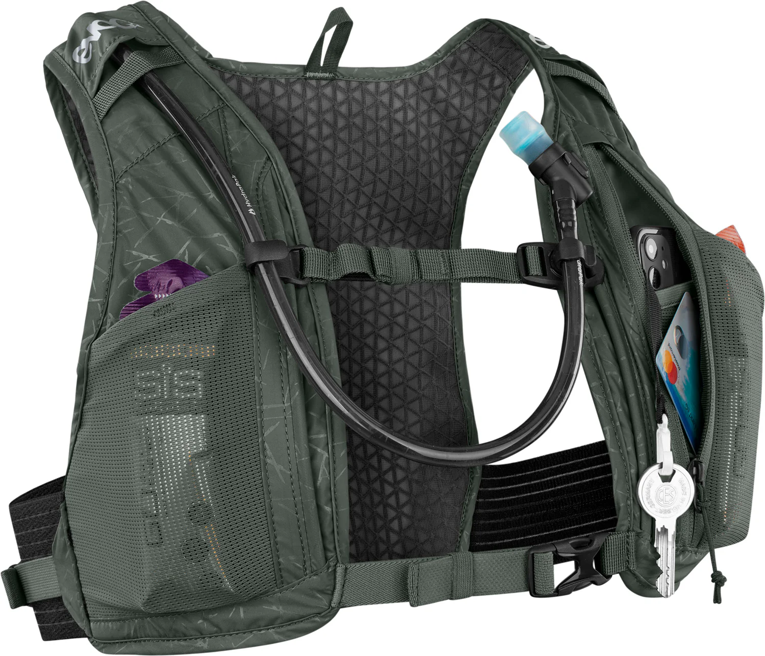 Hydro Pro 1,5 + Hydration Bladder 1,5 - dark olive - Image 4
