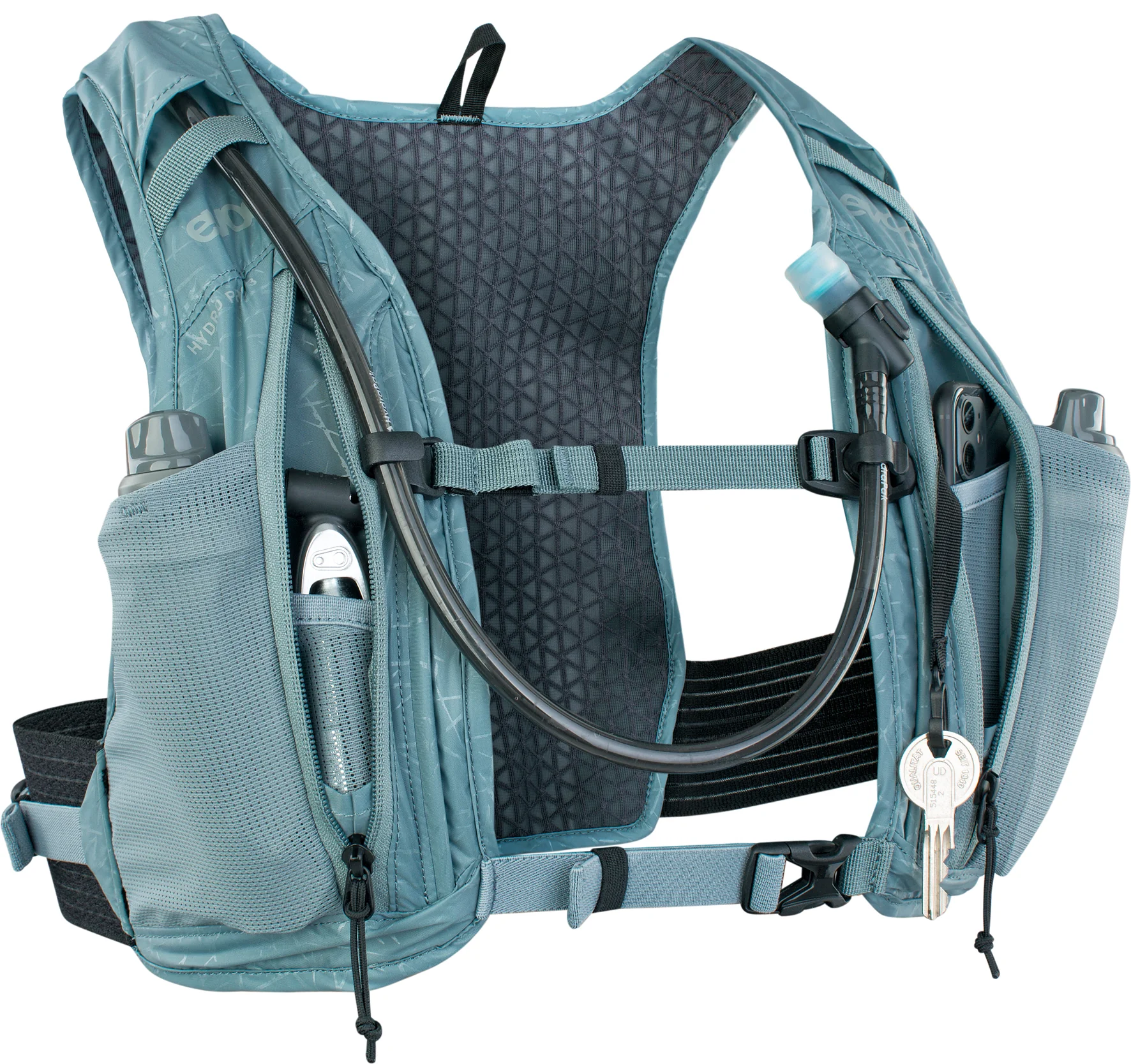 Hydro Pro 3 L Rucksack inkl. 1,5 L Bladder - Steel - Image 4