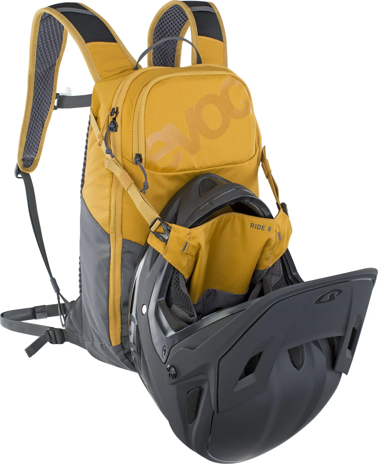 Ride 8 L + 2 L Hydration Bladder - loam carbon grey - Image 5