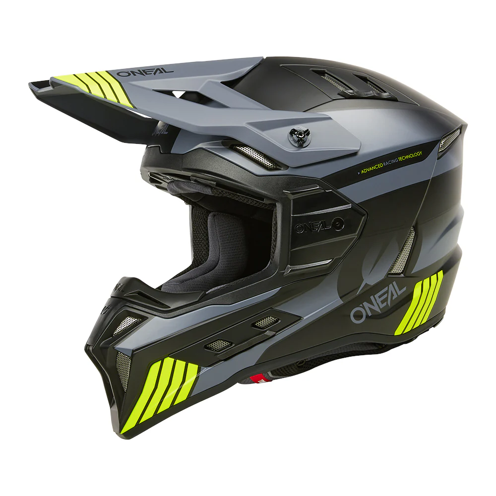 EX-SRS Helm HITCH black/gray/neon yellow - Image 2