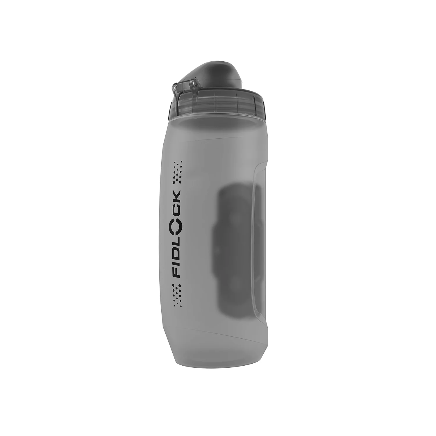 TWIST single bottle 590 - transparent black