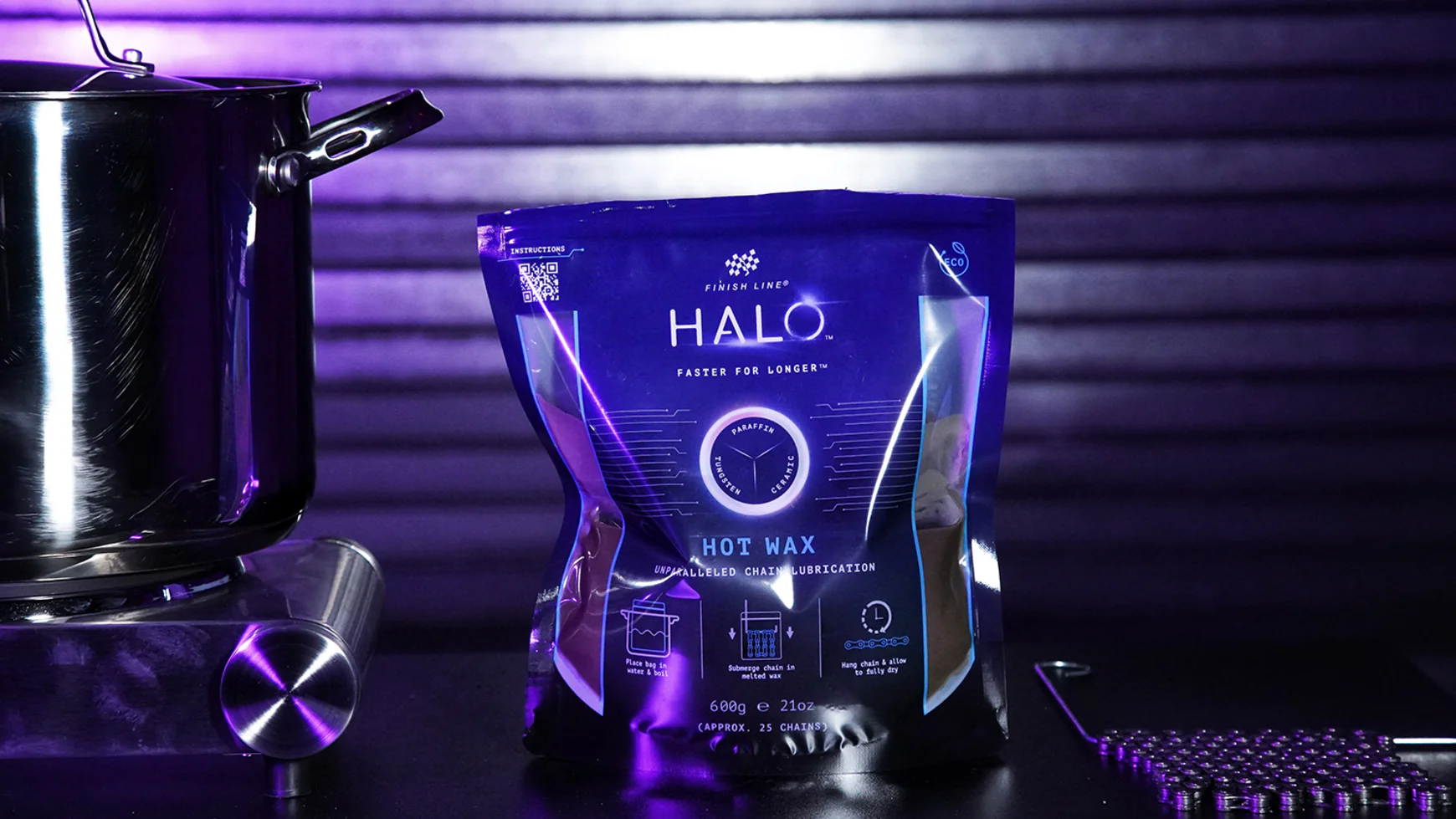 HALO Heißkettenwachs 600g (inklusive Kochbeutel) - Image 5