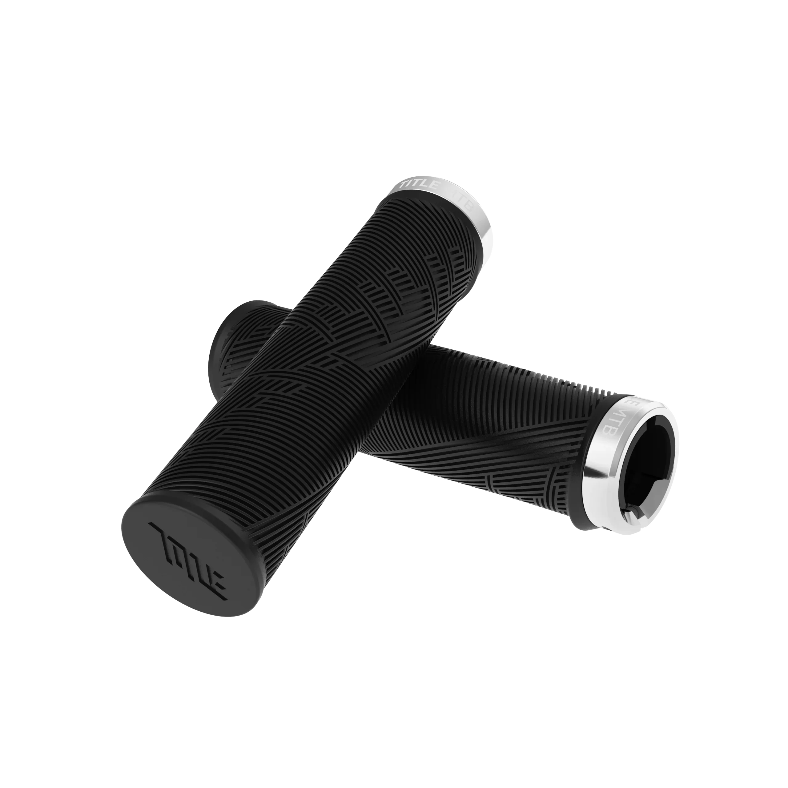 Form Lock-On Grips - Black/Chrom - Image 2