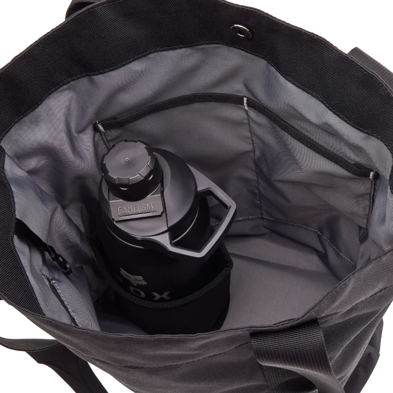 Fox Head Tote Bag - Black - Image 6
