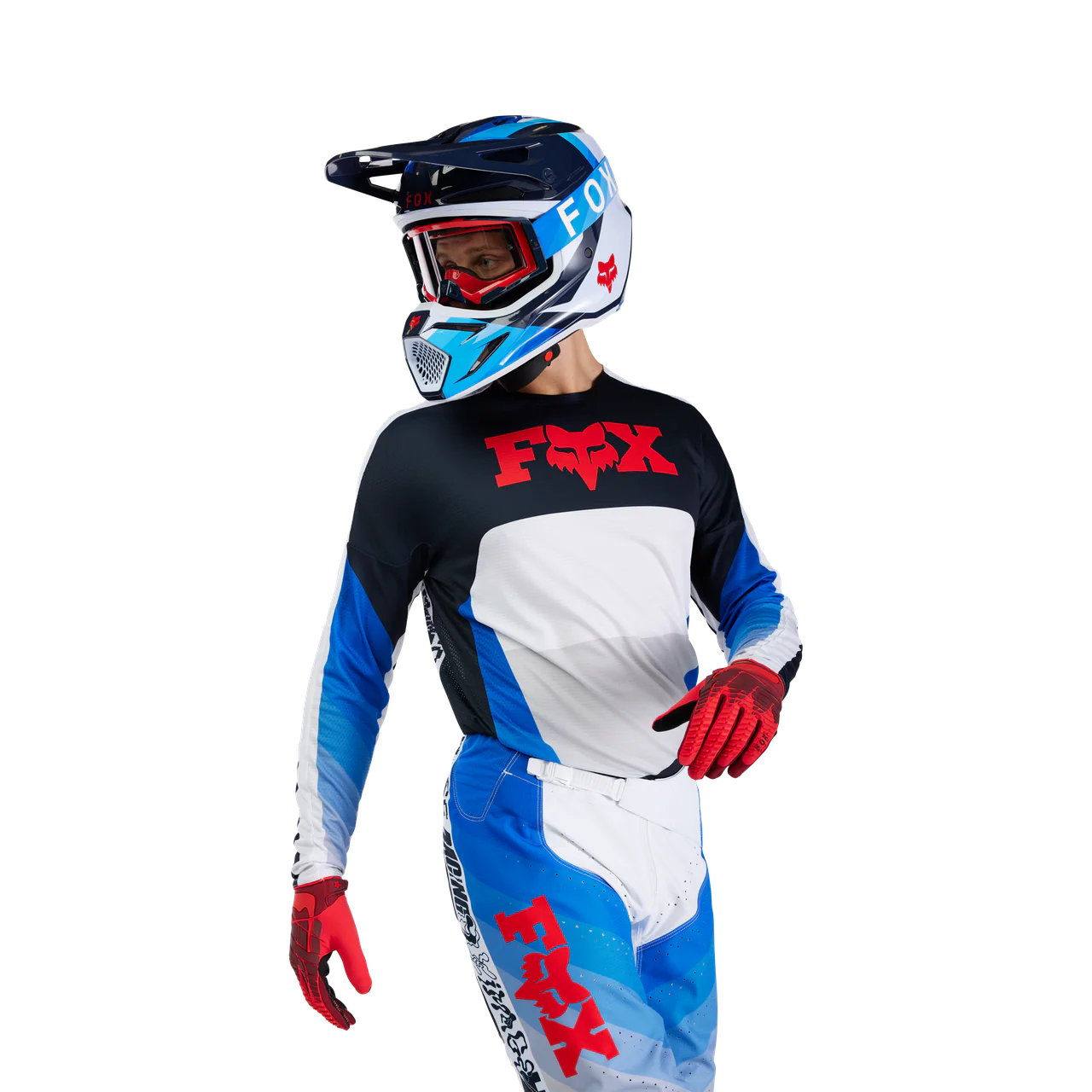 360 Fade Jersey - White/Blue - Image 3