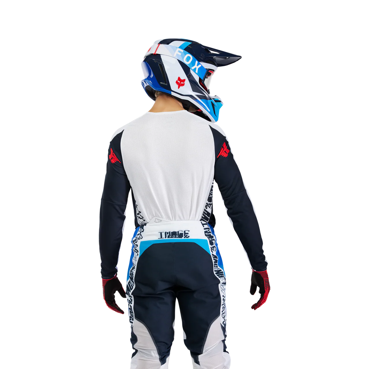 360 Fade Jersey - White/Blue - Image 4