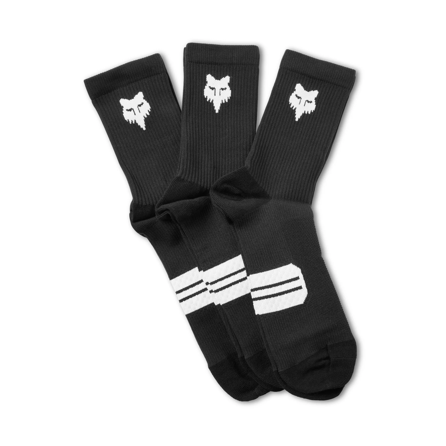 6'' Ranger Sock Prepack Black - Black - Image 2