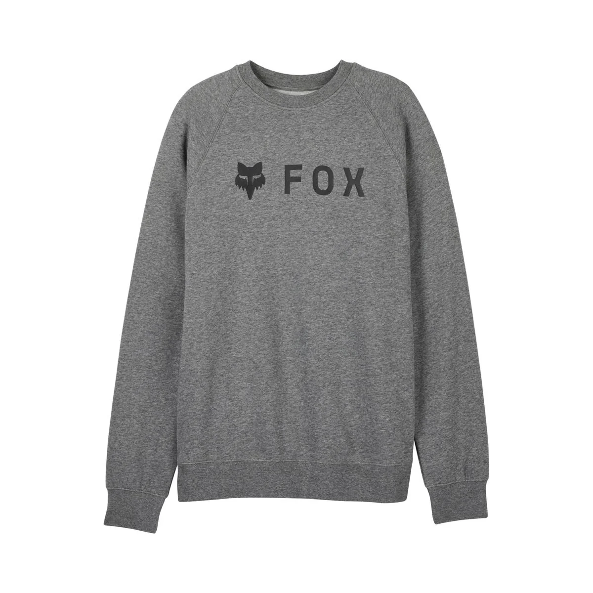 Absolute Fleece Crew - Heather Graphite - Image 2