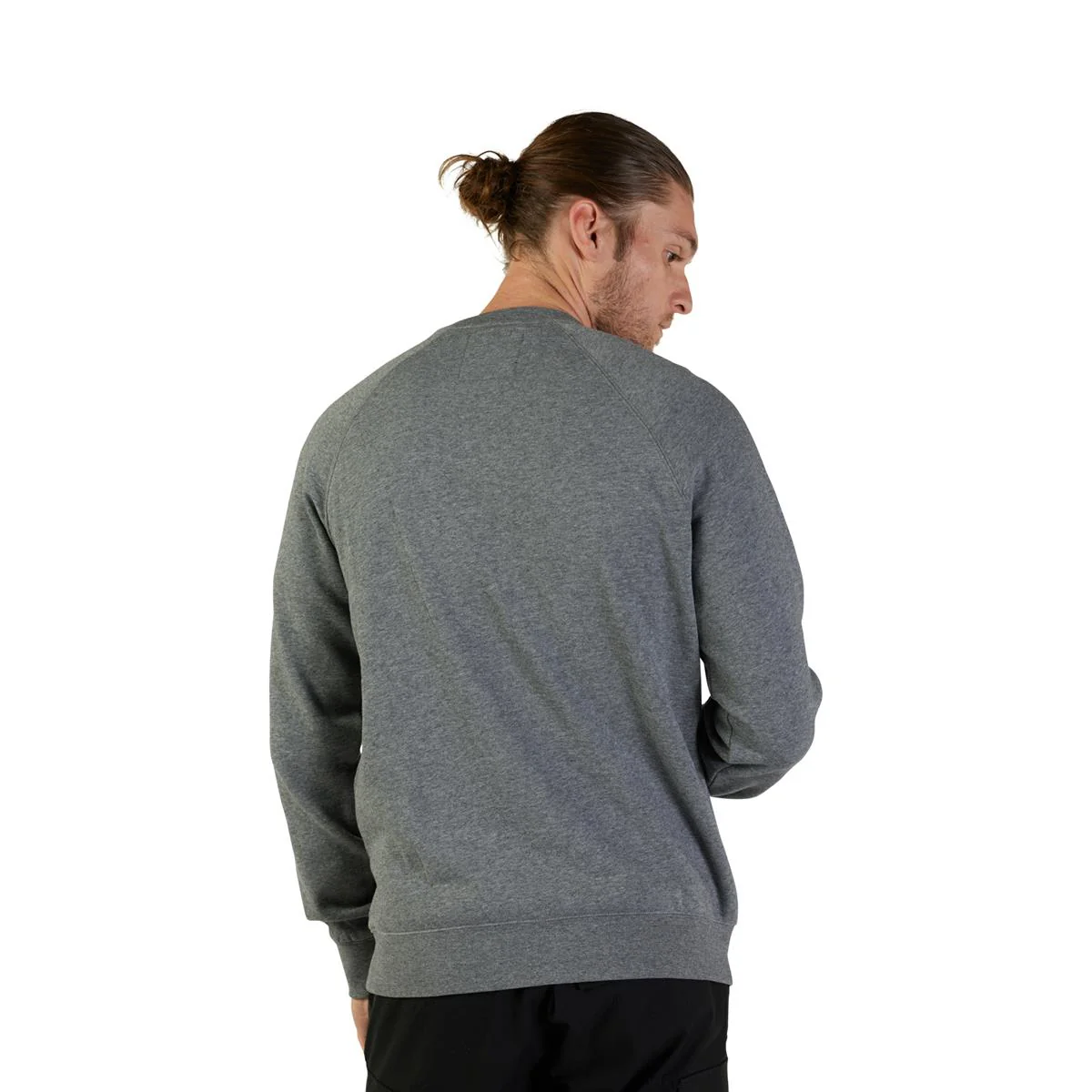 Absolute Fleece Crew - Heather Graphite - Image 4