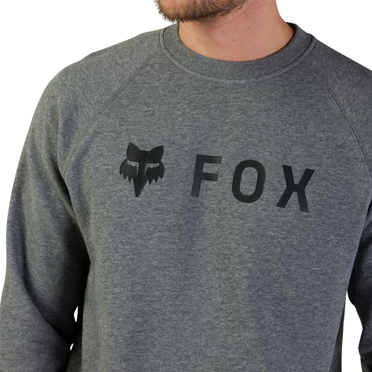 Absolute Fleece Crew - Heather Graphite - Image 5
