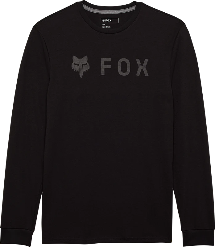 Absolute Long Sleeve Tech Tee - Black/Black