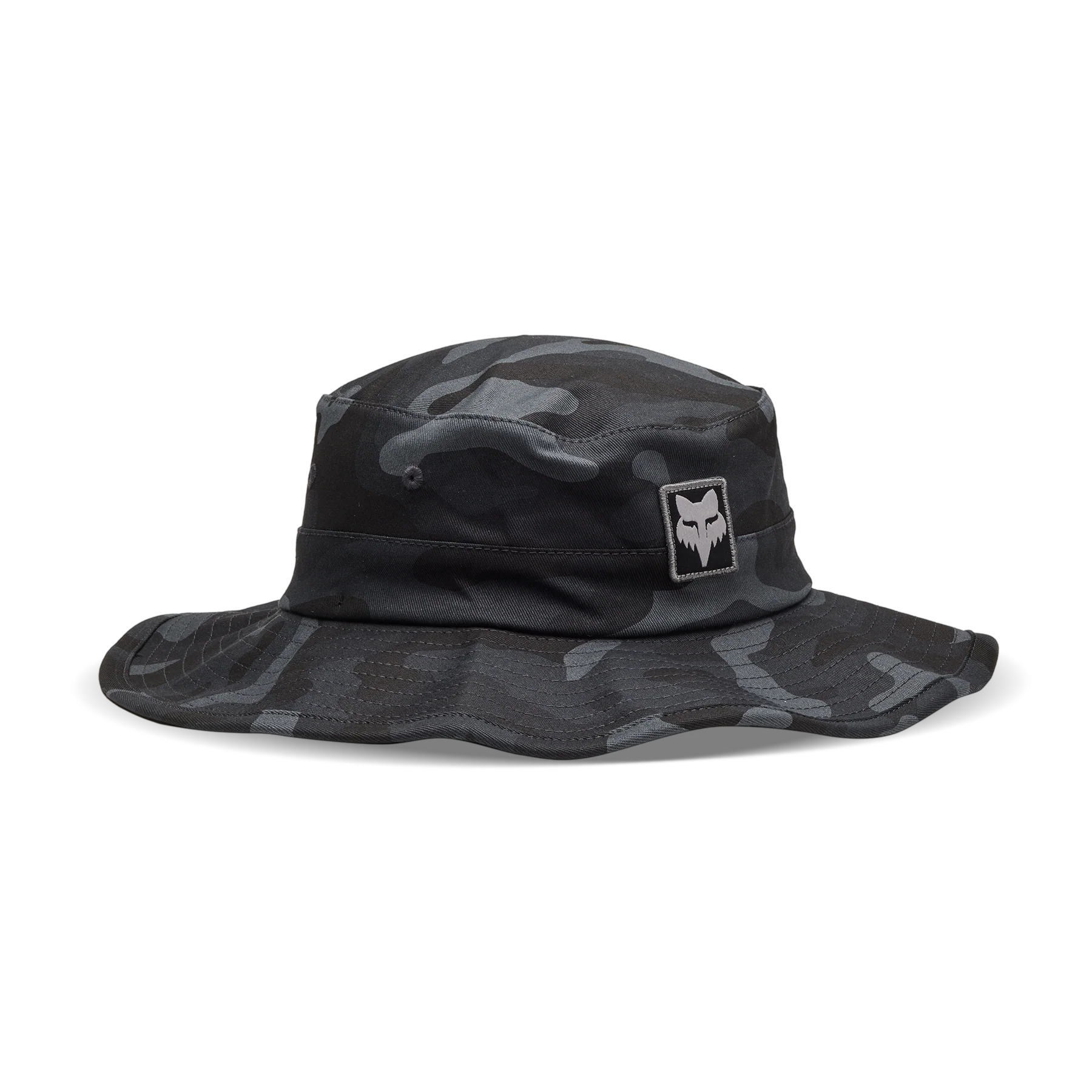 Base Over Sun Hat - Black Camo