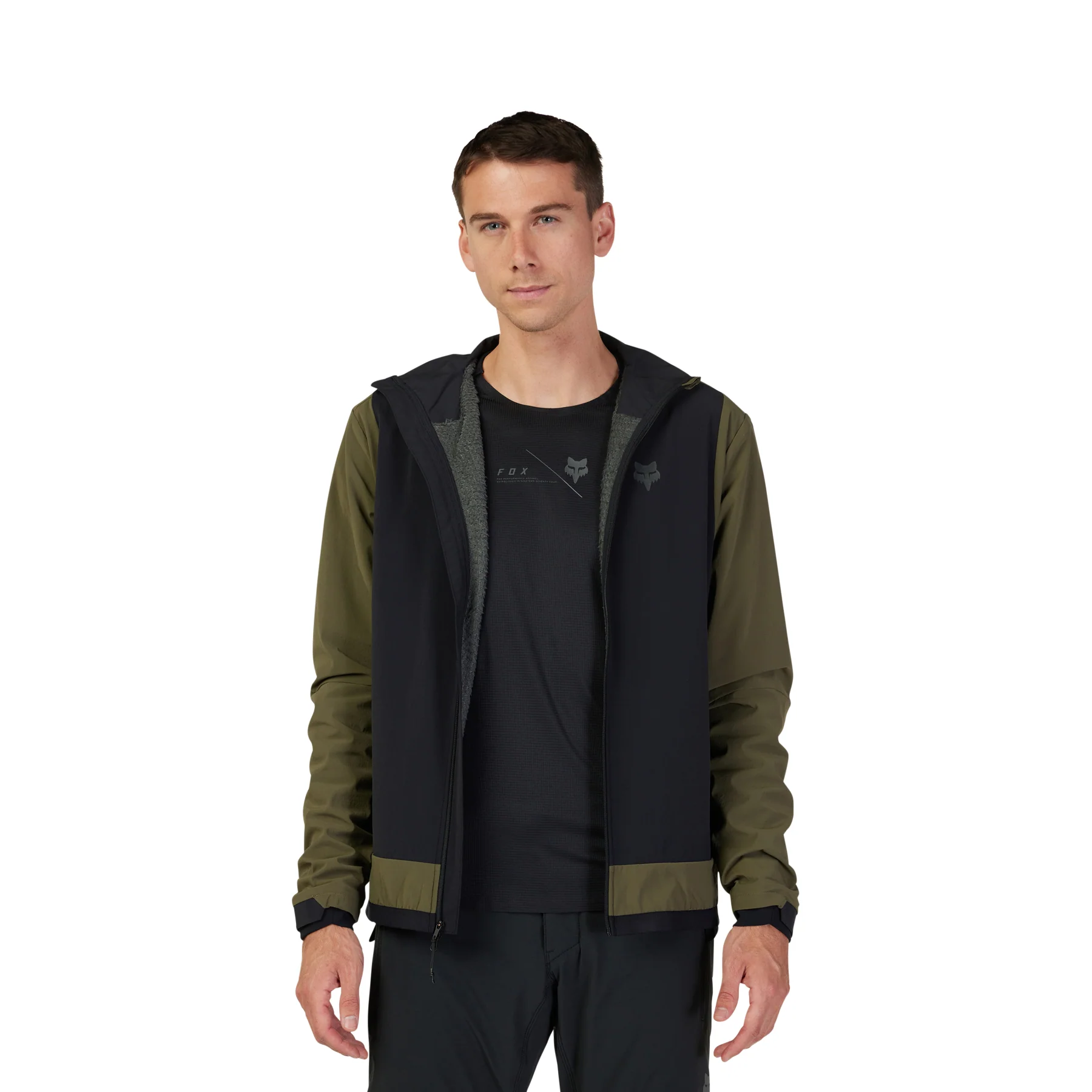 Defend Fire Alpha Jacke - Olive Green - Image 10