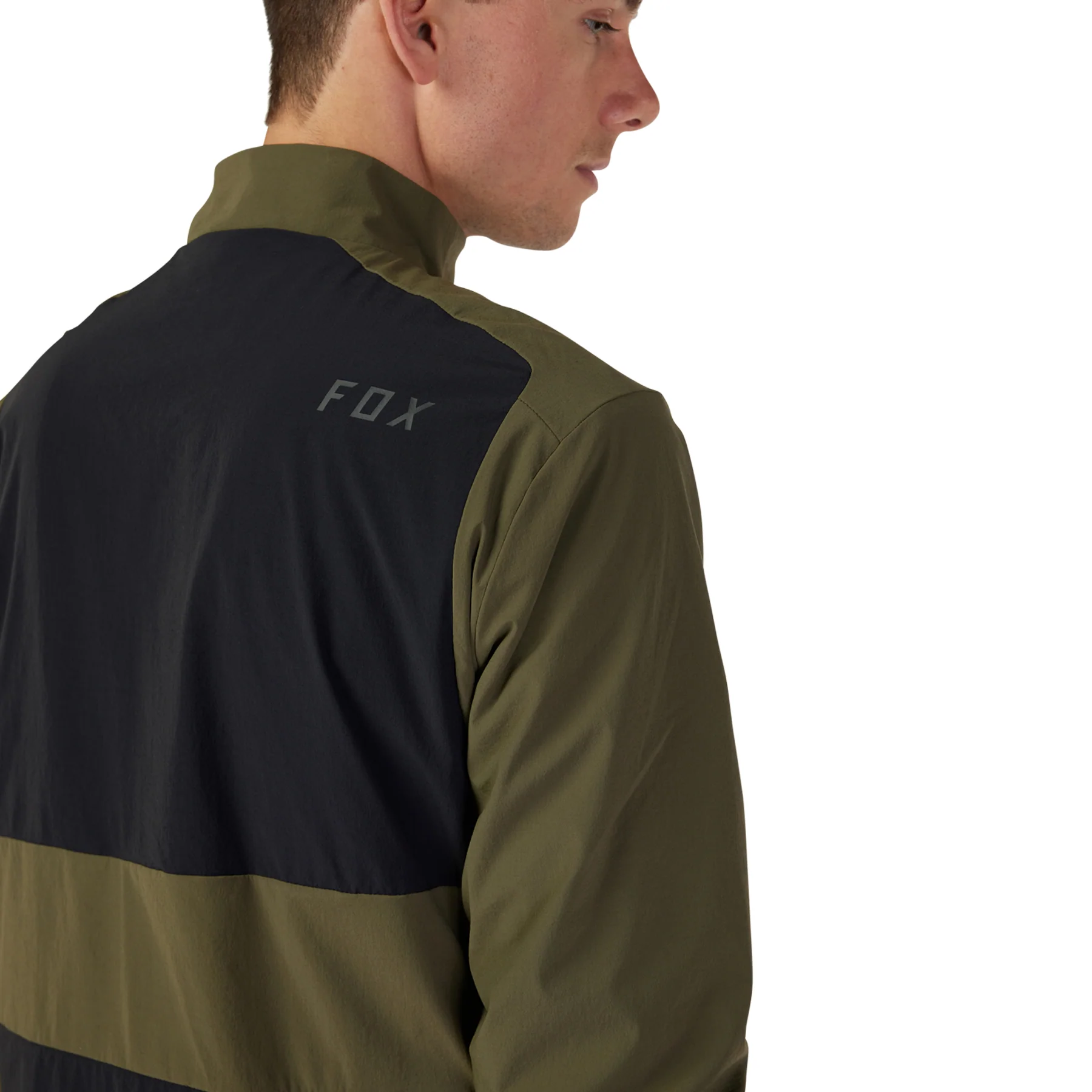 Defend Fire Alpha Jacke - Olive Green - Image 6